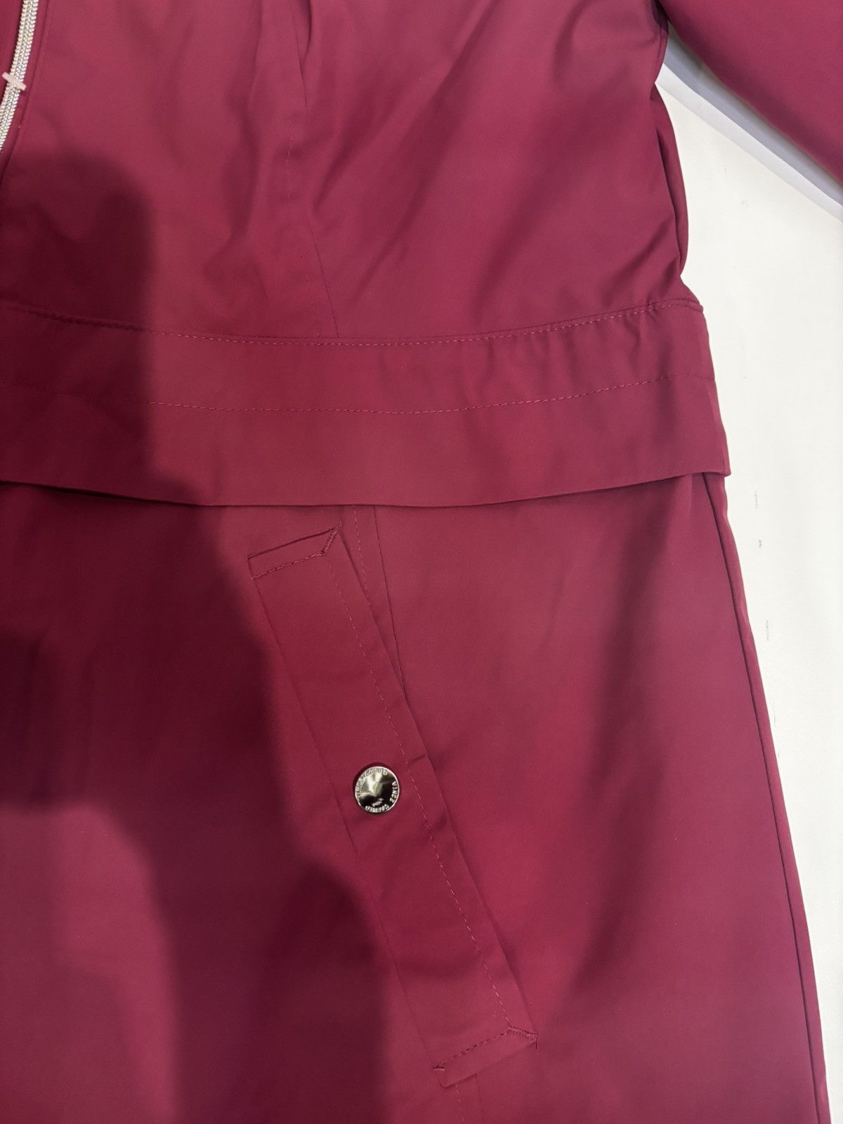 Vince Camuto Pink windbreaker hood Jacket.wj5077 Size S / US 4 / IT 40 - 6 Thumbnail