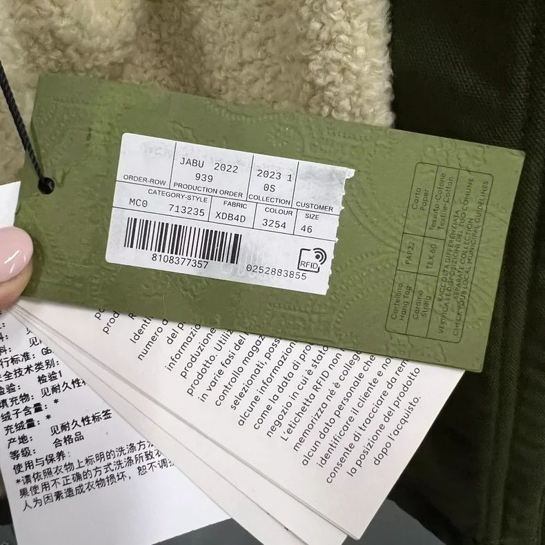 Gucci Gucci Stitched single-breasted lapel jacket 2502-Nextarrow Size US S / EU 44-46 / 1 - 5 Thumbnail