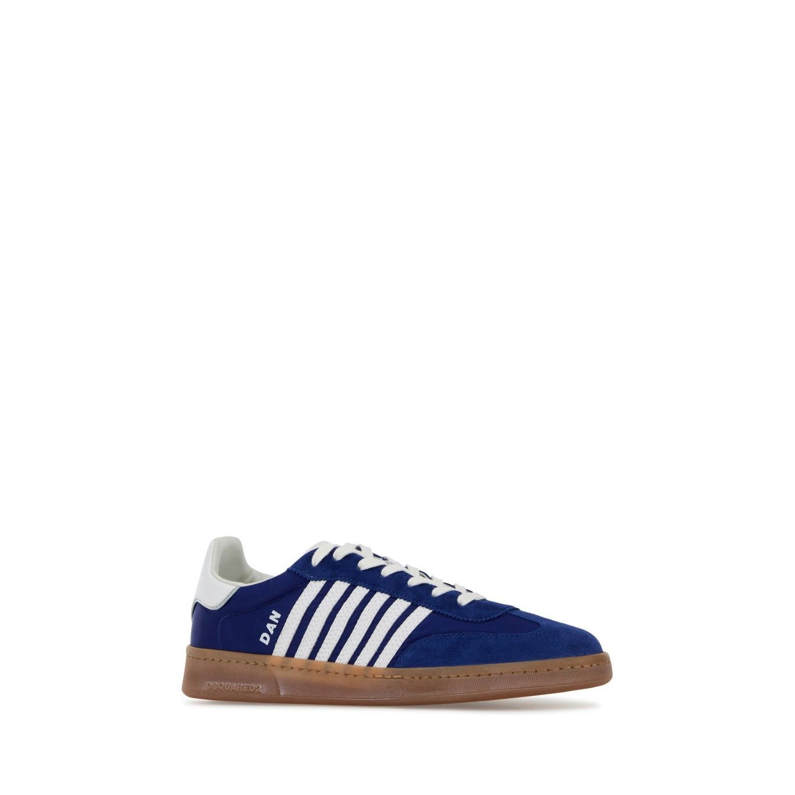 Dsquared2 DSQUARED2 Boxer Blue Sneakers New & Authentic (Men's size:9; Size US 9 / EU 42 - 4 Thumbnail