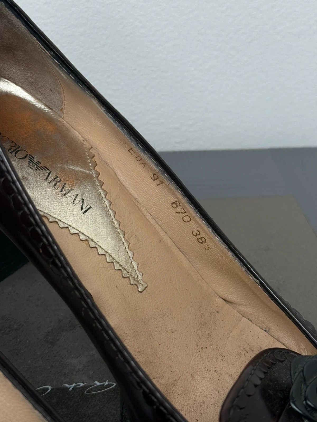 Emporio Armani Emporio Armani heels vintage luxury old money 2000s Size US 8.5 / IT 38.5 - 5 Thumbnail