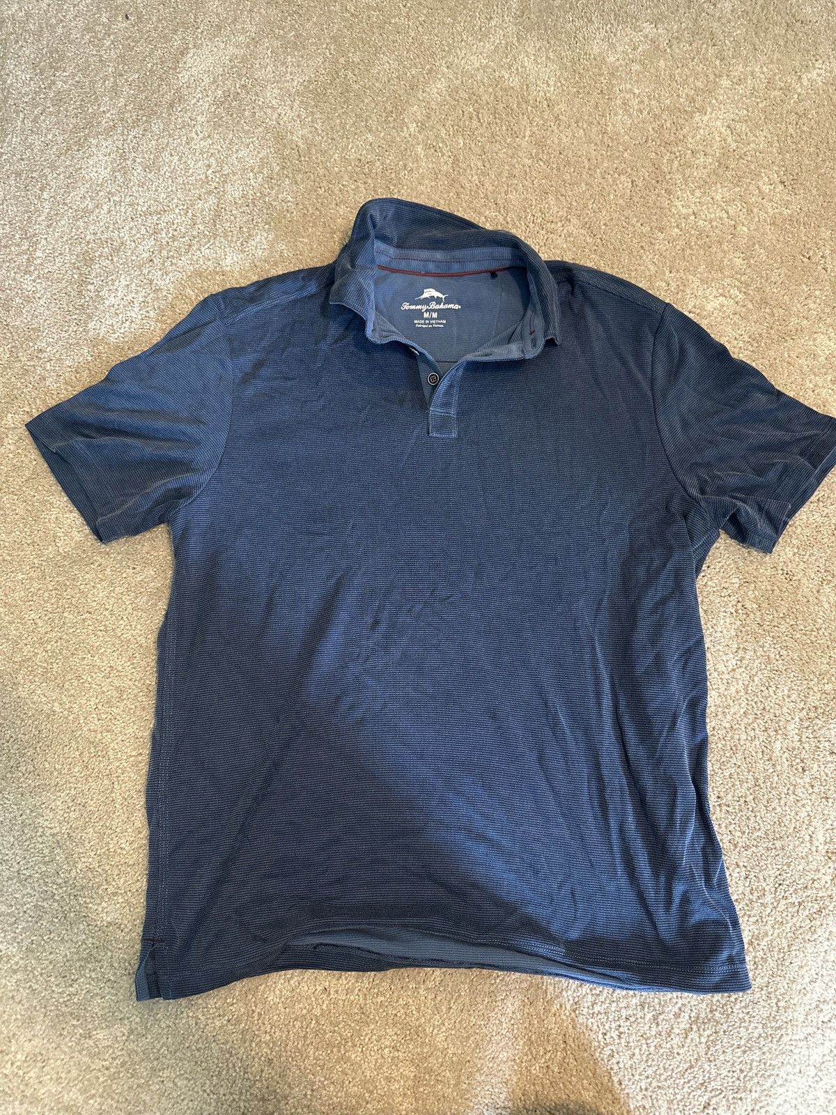 Tommy Bahama Tommy Bahama Blue Polo Shirt Size US M / EU 48-50 / 2 - 1 Thumbnail