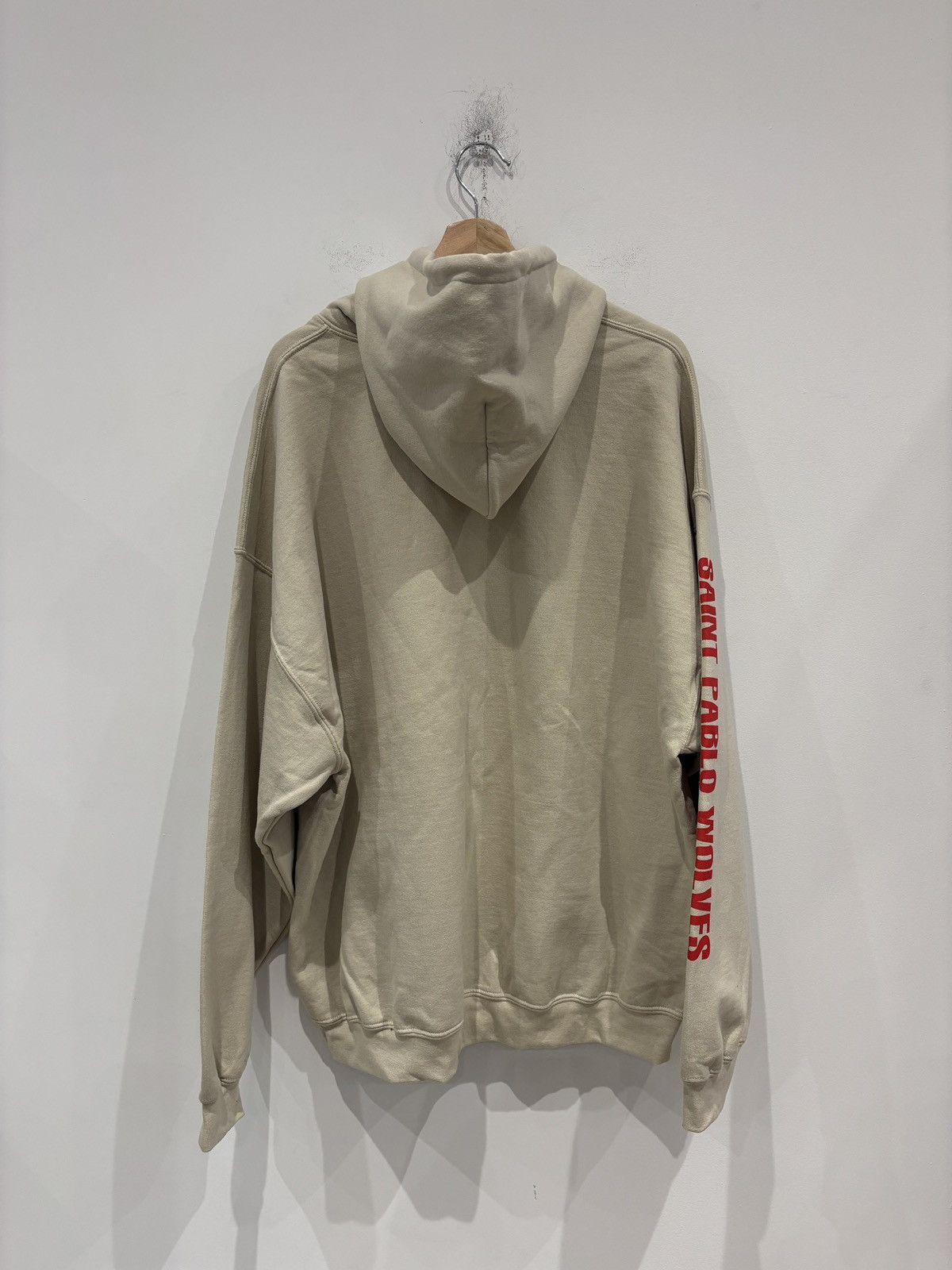 Kanye West Kanye West Saint Pablo Wolves Hoodie Sand Size: XXL Size US XXL / EU 58 / 5 - 4 Thumbnail