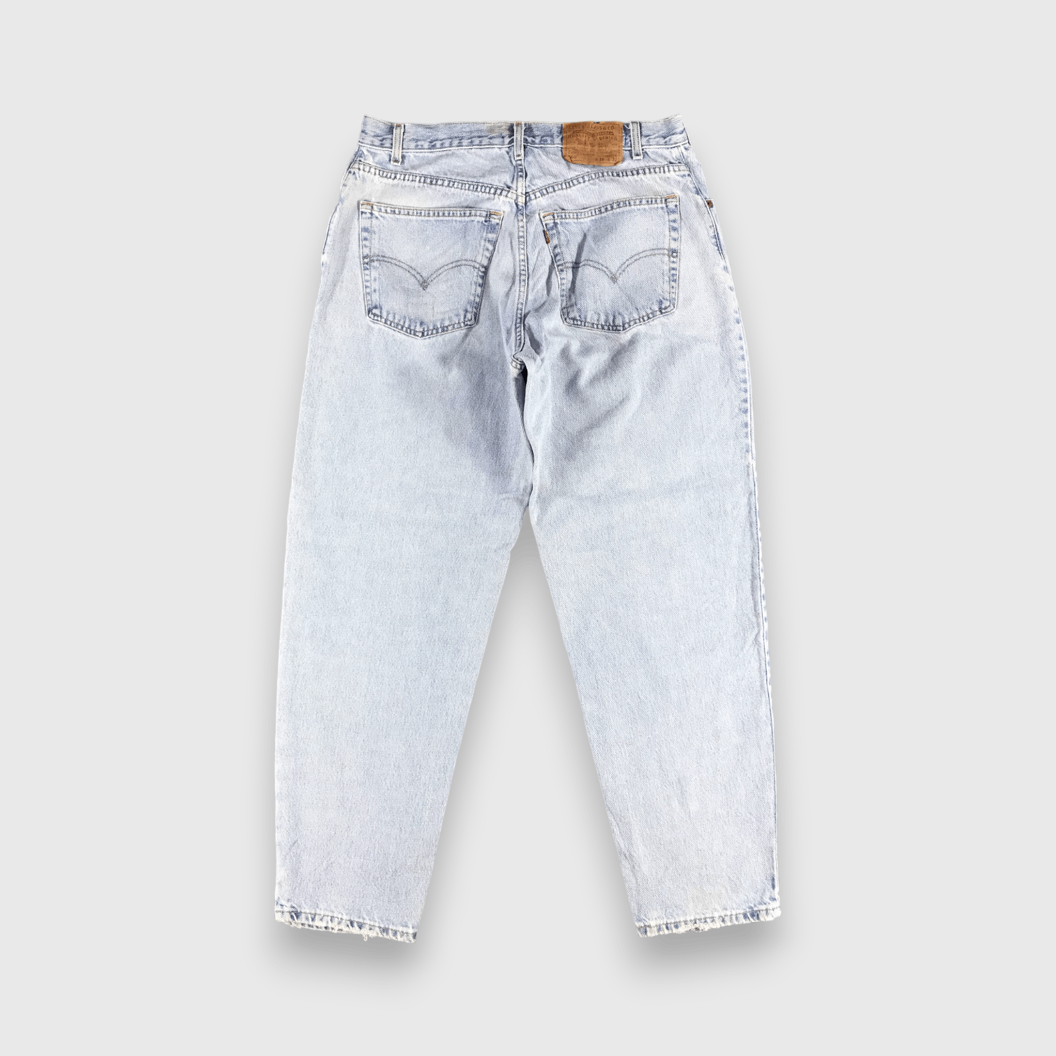 Levi's 90s Vintage Light Wash Levis 560 Jeans-J2334 Size US 34 / EU 50 - 2 Thumbnail
