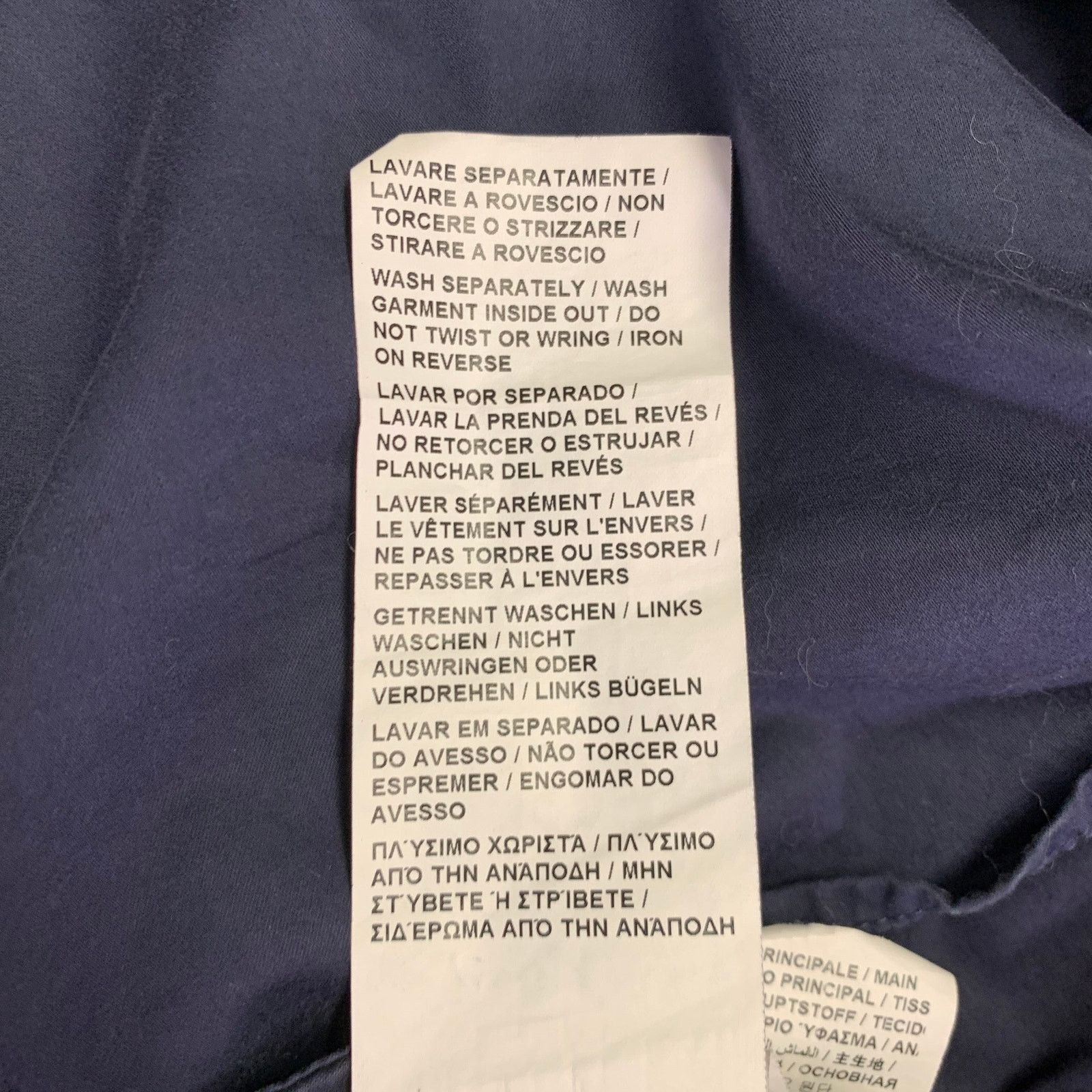 Love Moschino 4 Navy Multi Color Cotton Blend Embroidered Casual Top Size S / US 4 / IT 40 - 9 Thumbnail
