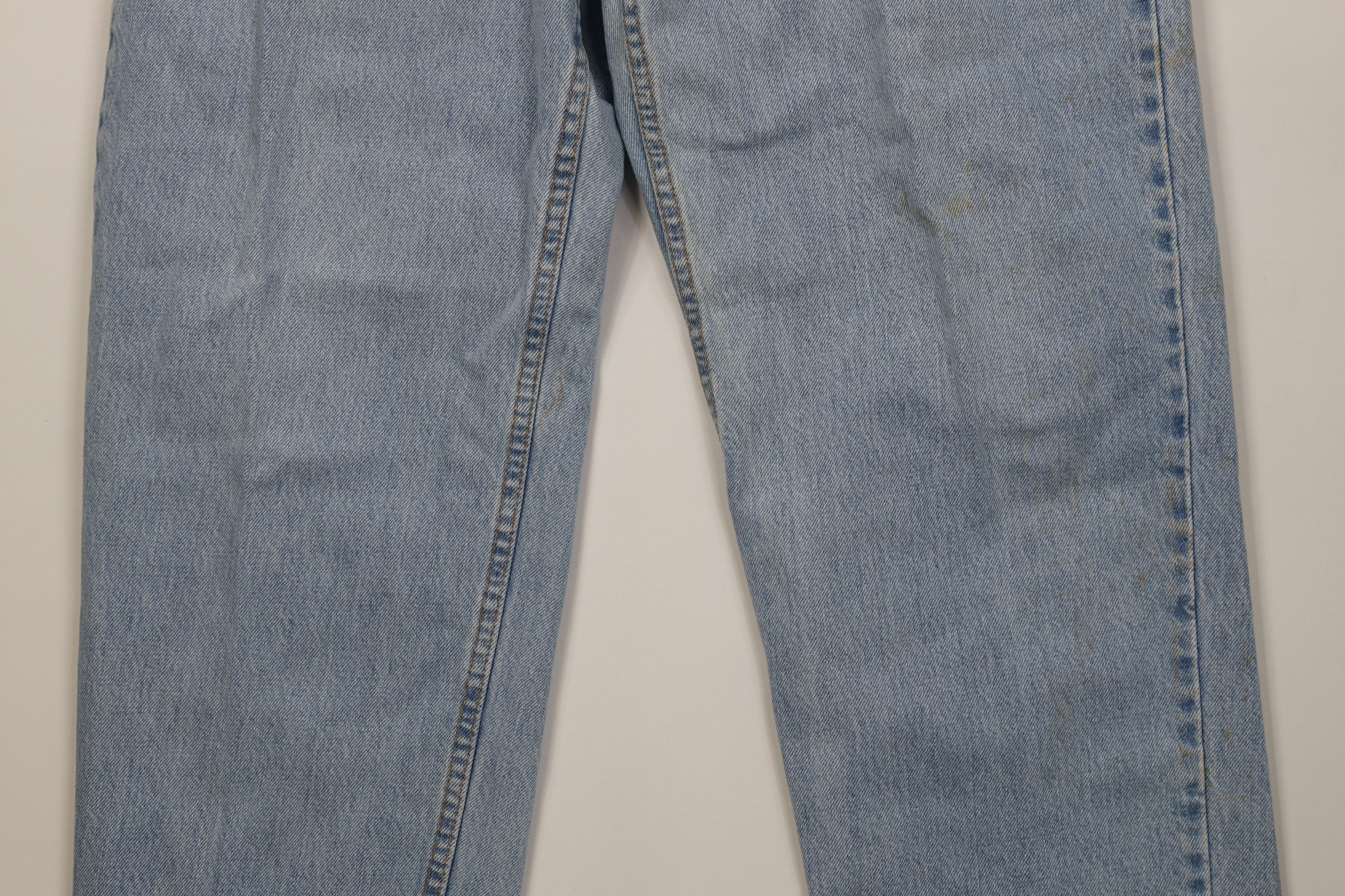Levi's Vintage 90s Levis 550 Faded Relaxed Fit Denim Jeans Blue USA Size US 36 / EU 52 - 3 Thumbnail
