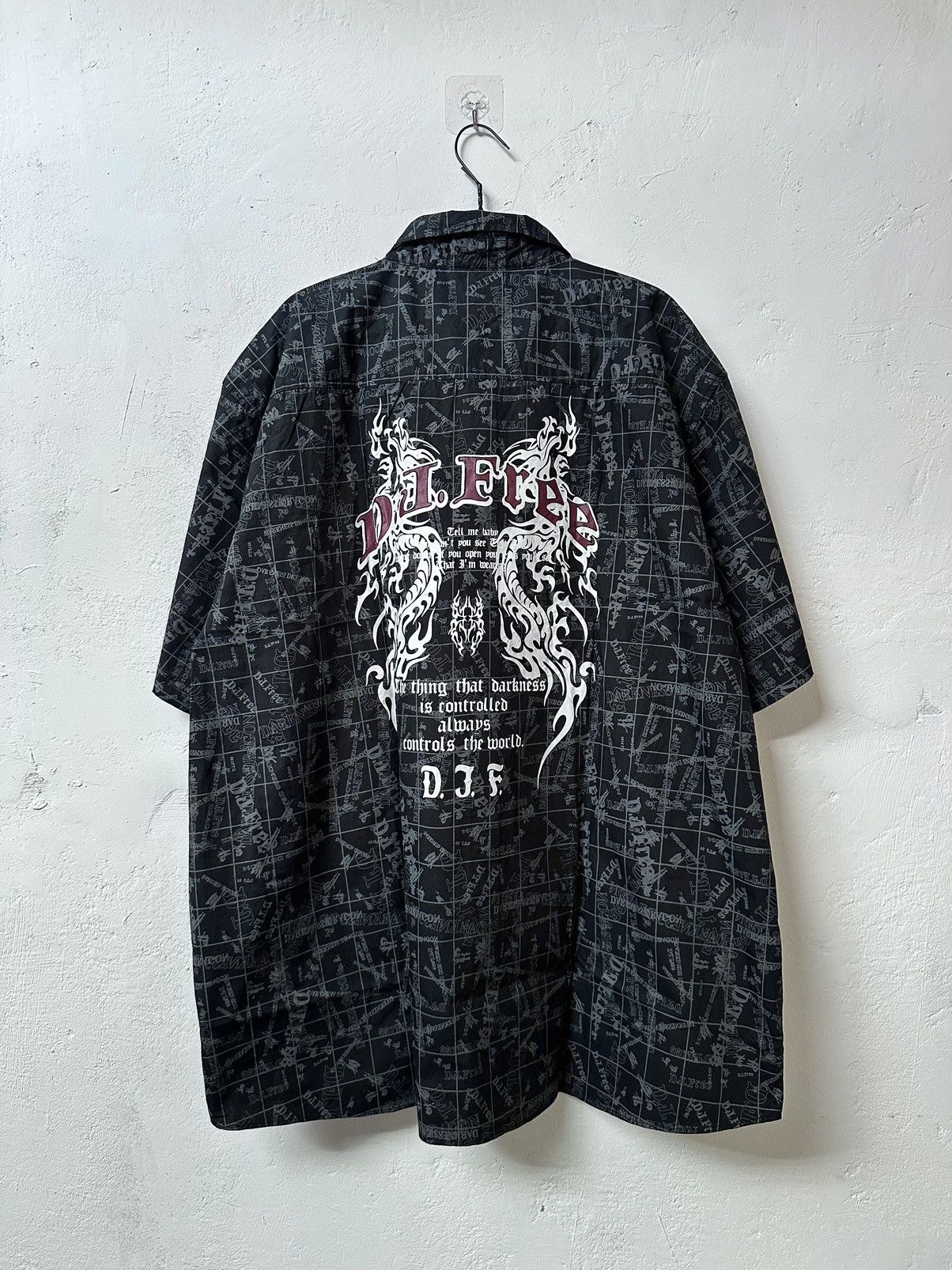 Japanese Brand Y2K Japanes Dj Free Shirt Size US XXL / EU 58 / 5 - 1 Thumbnail