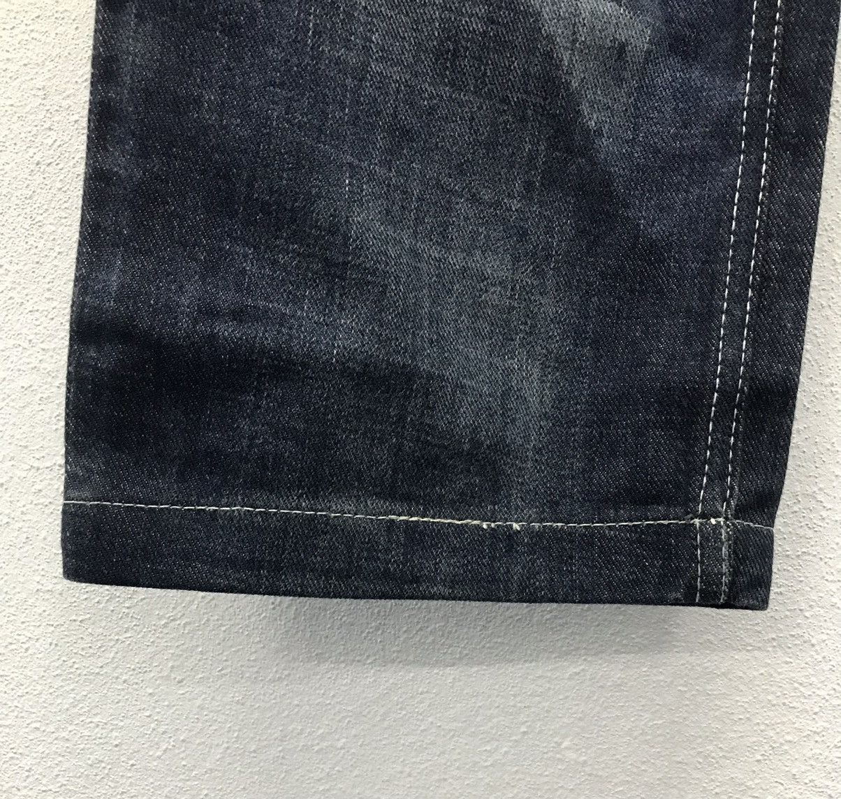 Handmade × Vintage Vintage Hand Made By Buddhist Punk Denim Pants Size US 29 - 10 Thumbnail