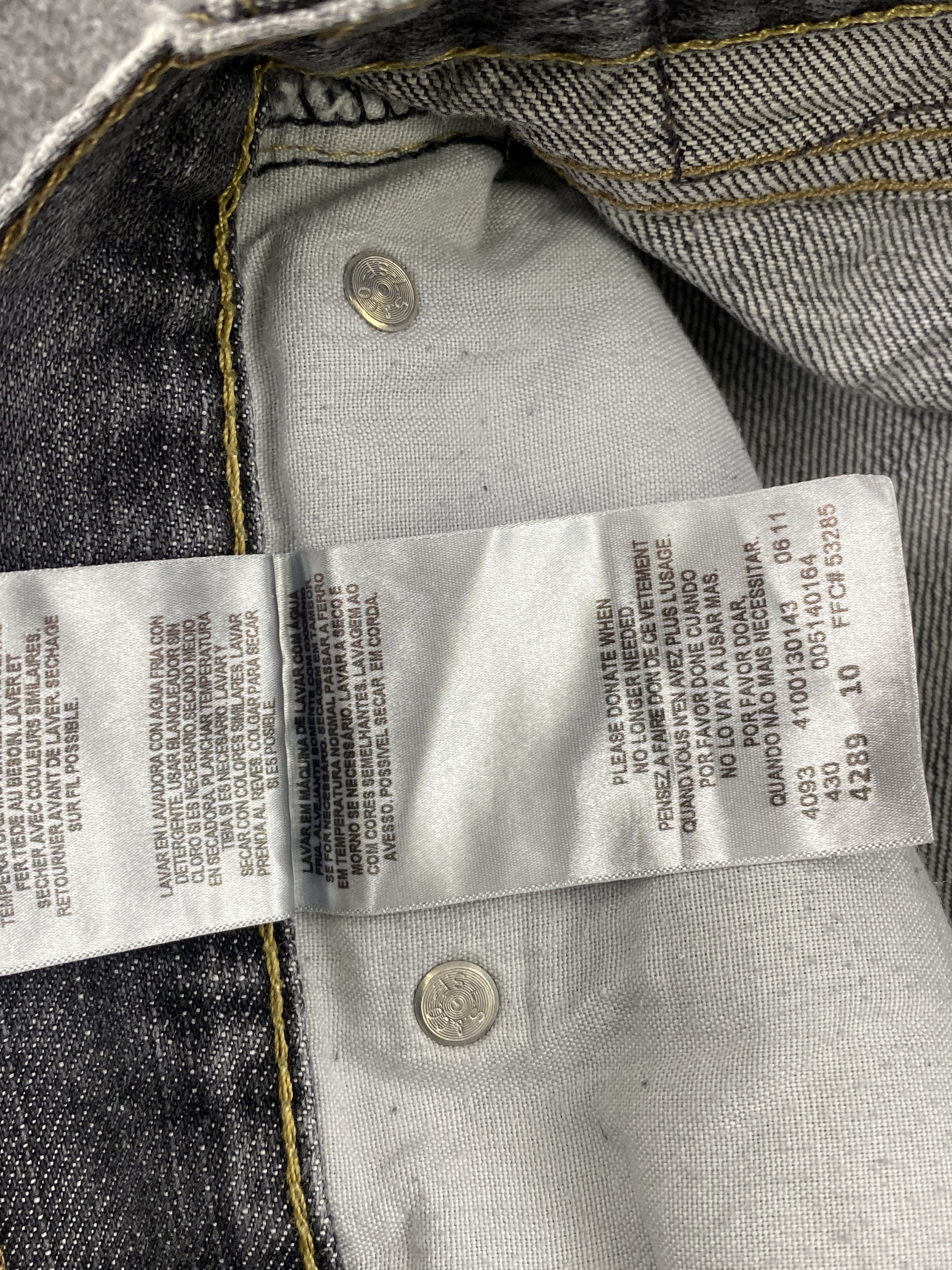 Levi's × Vintage Faded Black Vintage Levis 514 Jeans Size US 32 / EU 48 - 12 Thumbnail