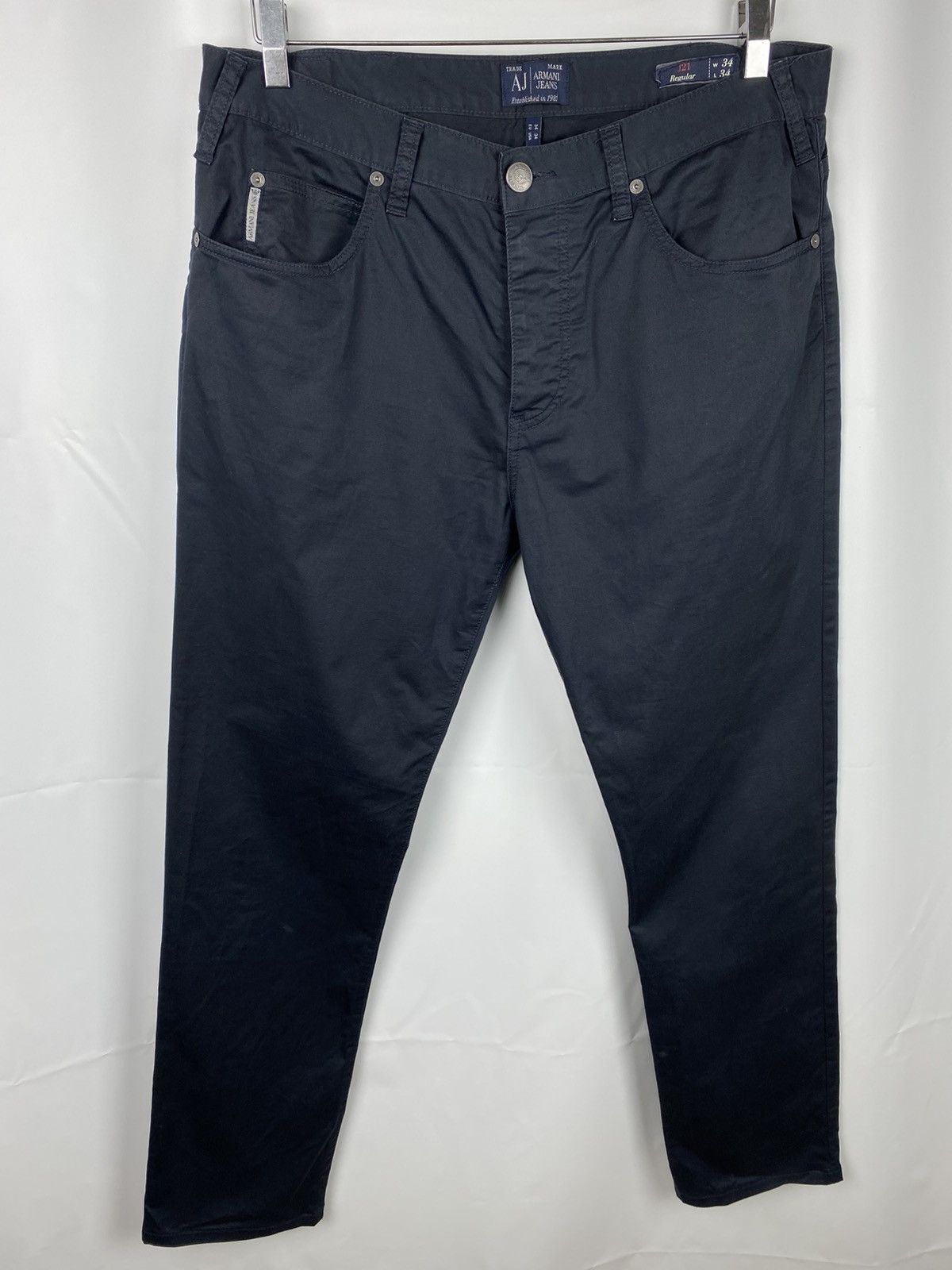 Armani Jeans Chino Pants Cotton Men size 34 x 34