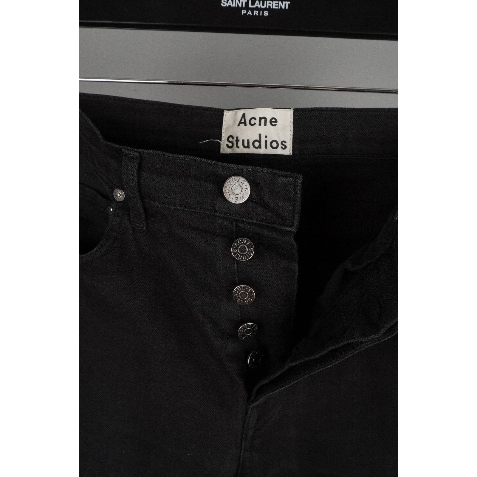 Acne Studios Acne studios town stay cash black denim pants jeans Size US 30 / EU 46 - 7 Thumbnail