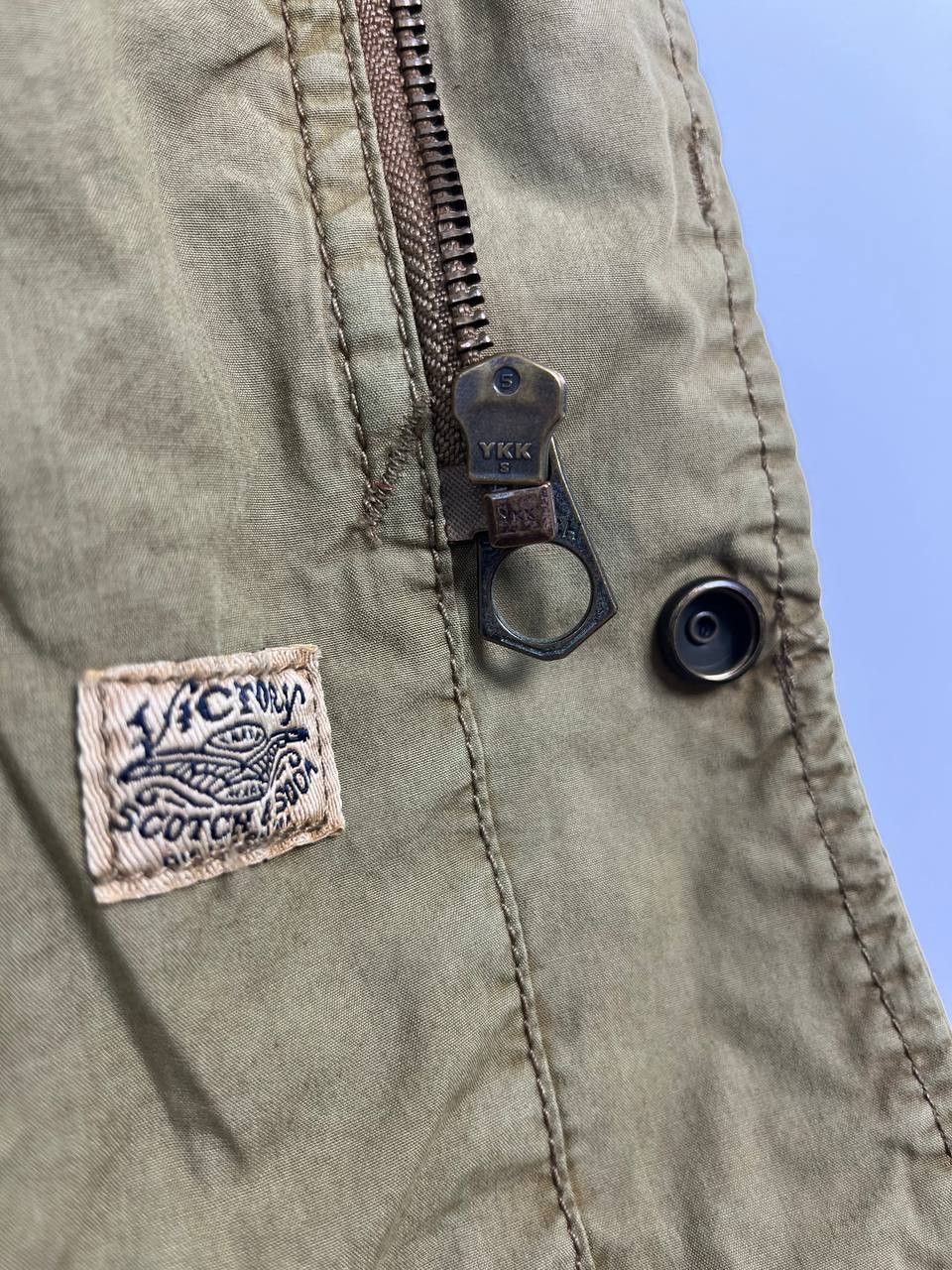Scotch & Soda Scotch & Soda Military Field Jacket Olive Green Mens M Size US M / EU 48-50 / 2 - 8 Thumbnail