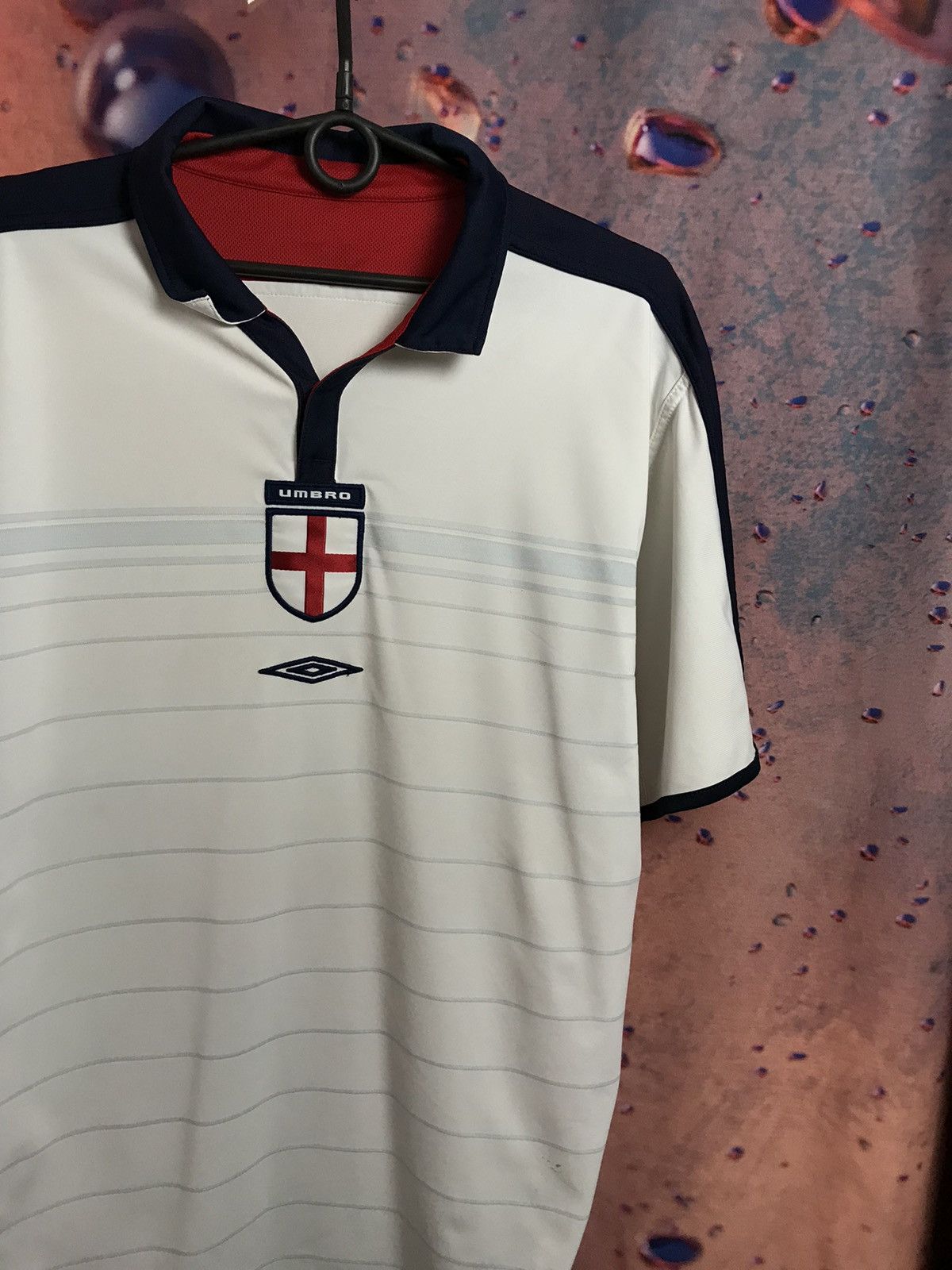 Vintage Vintage 2005 Umbro England soccer jersey Size US L / EU 52-54 / 3 - 1 Thumbnail