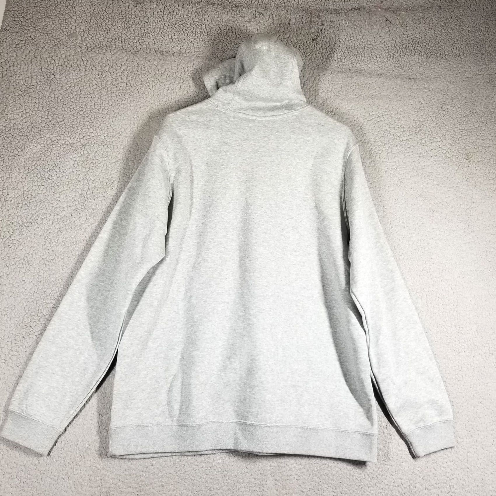 Nike Nike Hoodie Mens Large L Fleece Pullover Baseball Strikeout Swoosh Logo Kangaroo Pocket Hooded Front Pocket Casual Sportswear Avg Sized Gray Size US L / EU 52-54 / 3 - 2 Thumbnail