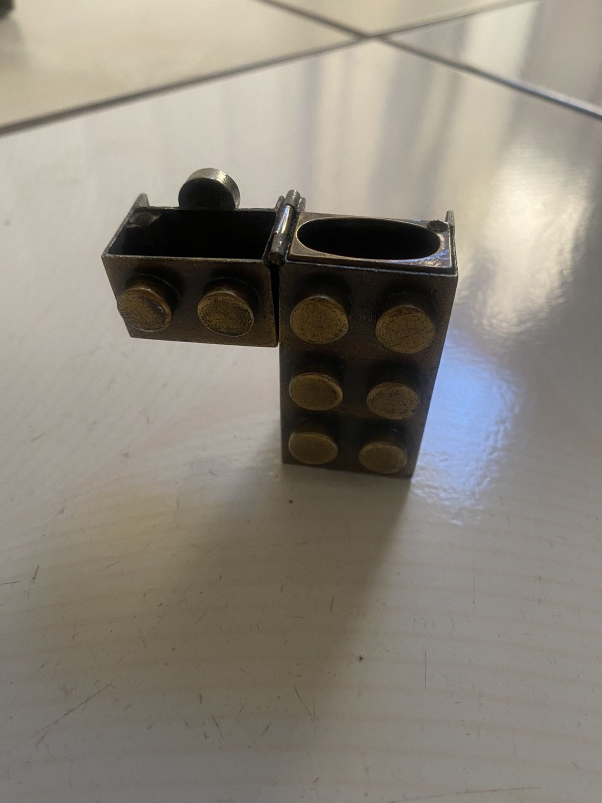 Beauty Beast Beauty:Beast SS99 Cigarette Poem Case with LEGO Lighter Case Size ONE SIZE - 5 Thumbnail
