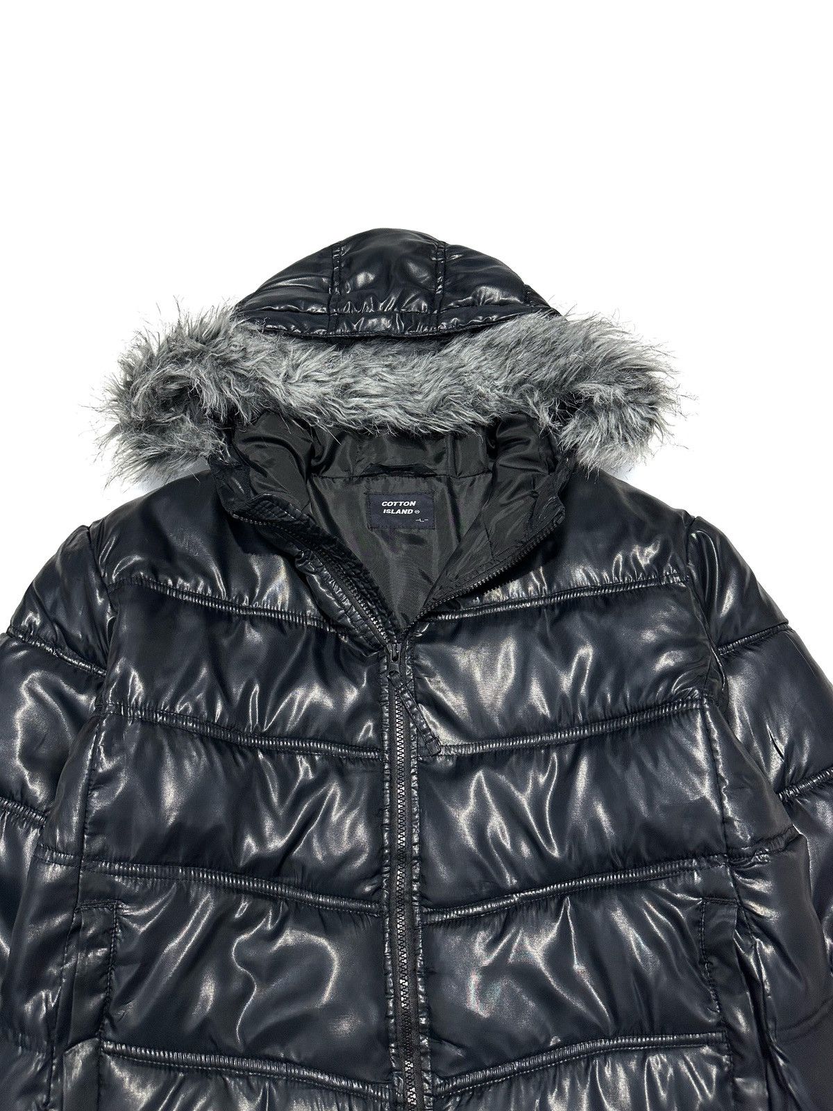 If Six Was Nine Y2k Faux Fur Puffer Jacket Ifsixwasnine Lgb Style Size US L / EU 52-54 / 3 - 4 Thumbnail