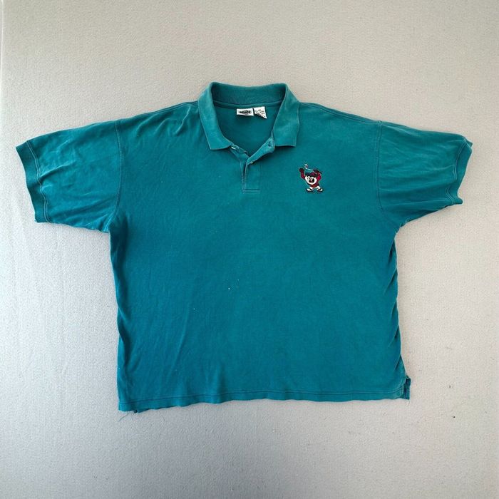Vintage VINTAGE Taz Polo Shirt Adult 2XL XXL Golf Blue Looney Tunes ...