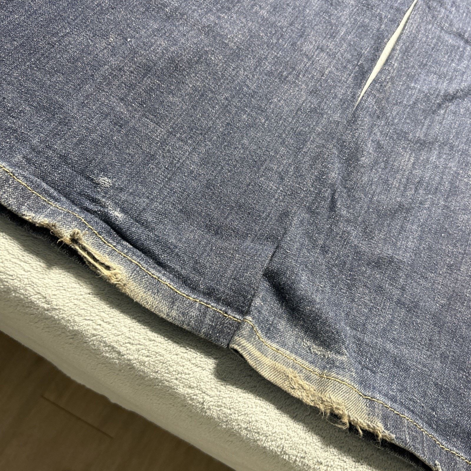 7 For All Mankind 2000s BCBG Beyond Baggy Jeans Womens 14 38x32 Hamilton Wide Size 36" / US 14 / IT 50 - 3 Thumbnail