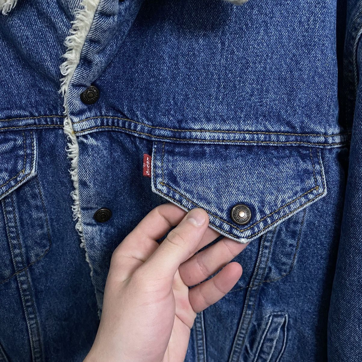 Levi's 90s Vintage Levis Denim Jean Jacket Size US XL / EU 56 / 4 - 7 Thumbnail