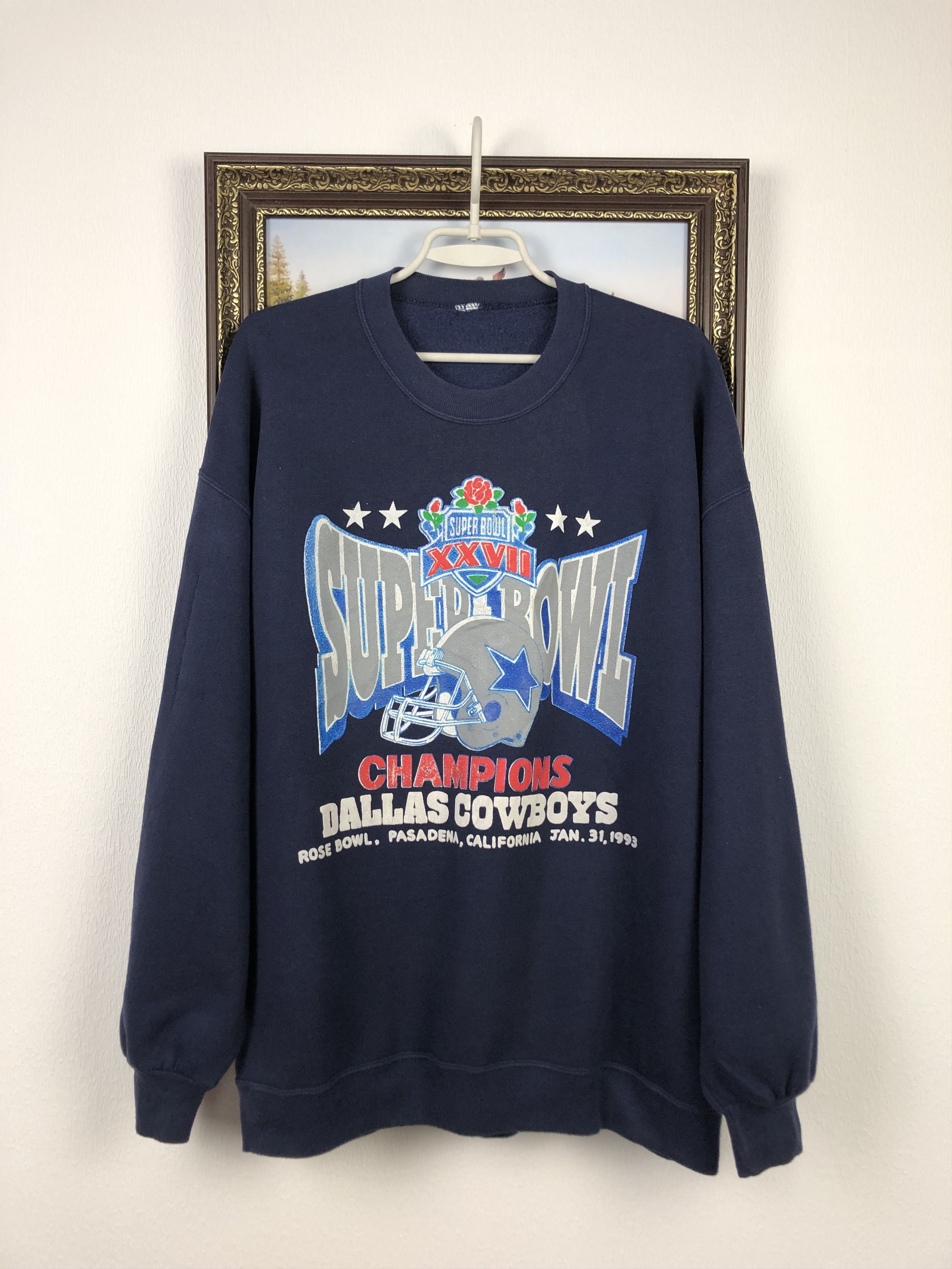 Vintage Super Bowl Dallas Cowboys Sweatshirt NFL Football