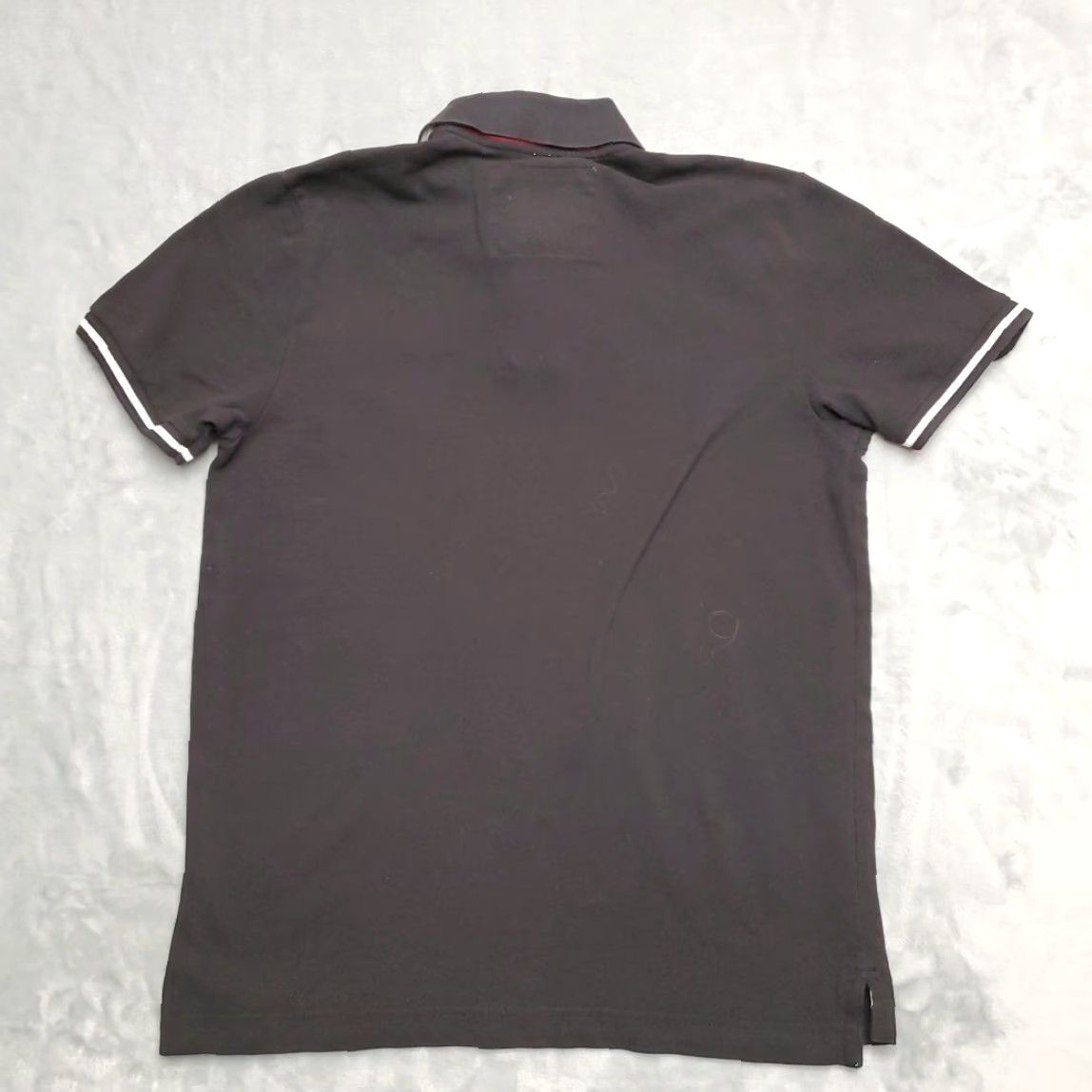 Aeropostale VINTAGE Aeropostale Shirt Mens L Black Polo Puff Print 100% Cotton Rugby Y2K Retro Mens Size US L / EU 52-54 / 3 - 6 Thumbnail