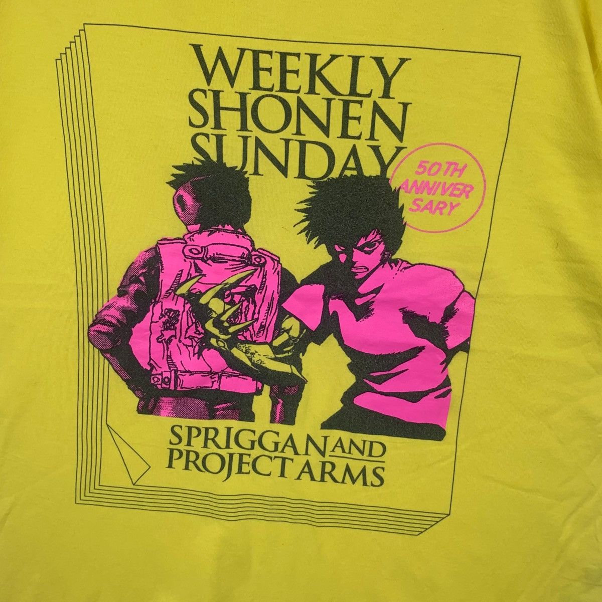 Uniqlo ANIME SPRIGGAN & PROJECT ARMS Manga Tee Shirt Top Shonen Size US XL / EU 56 / 4 - 3 Thumbnail