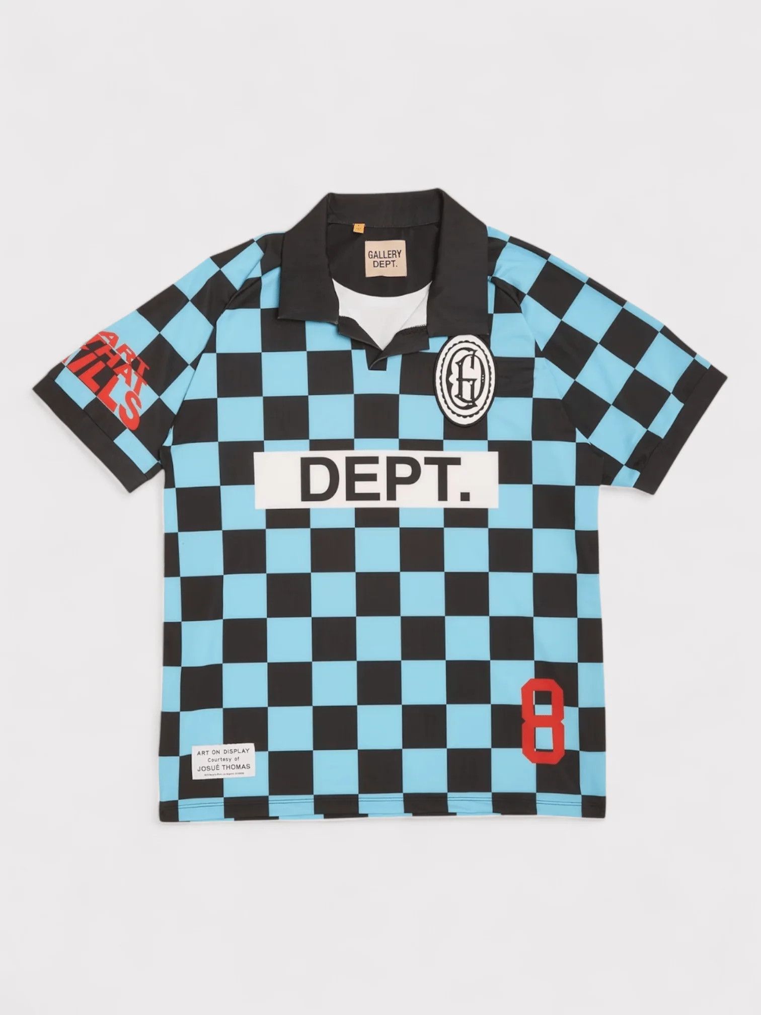 Gallery Dept. Alvarado Soccer Jersey in Multi Check Size US L / EU 52-54 / 3 - 1 Thumbnail