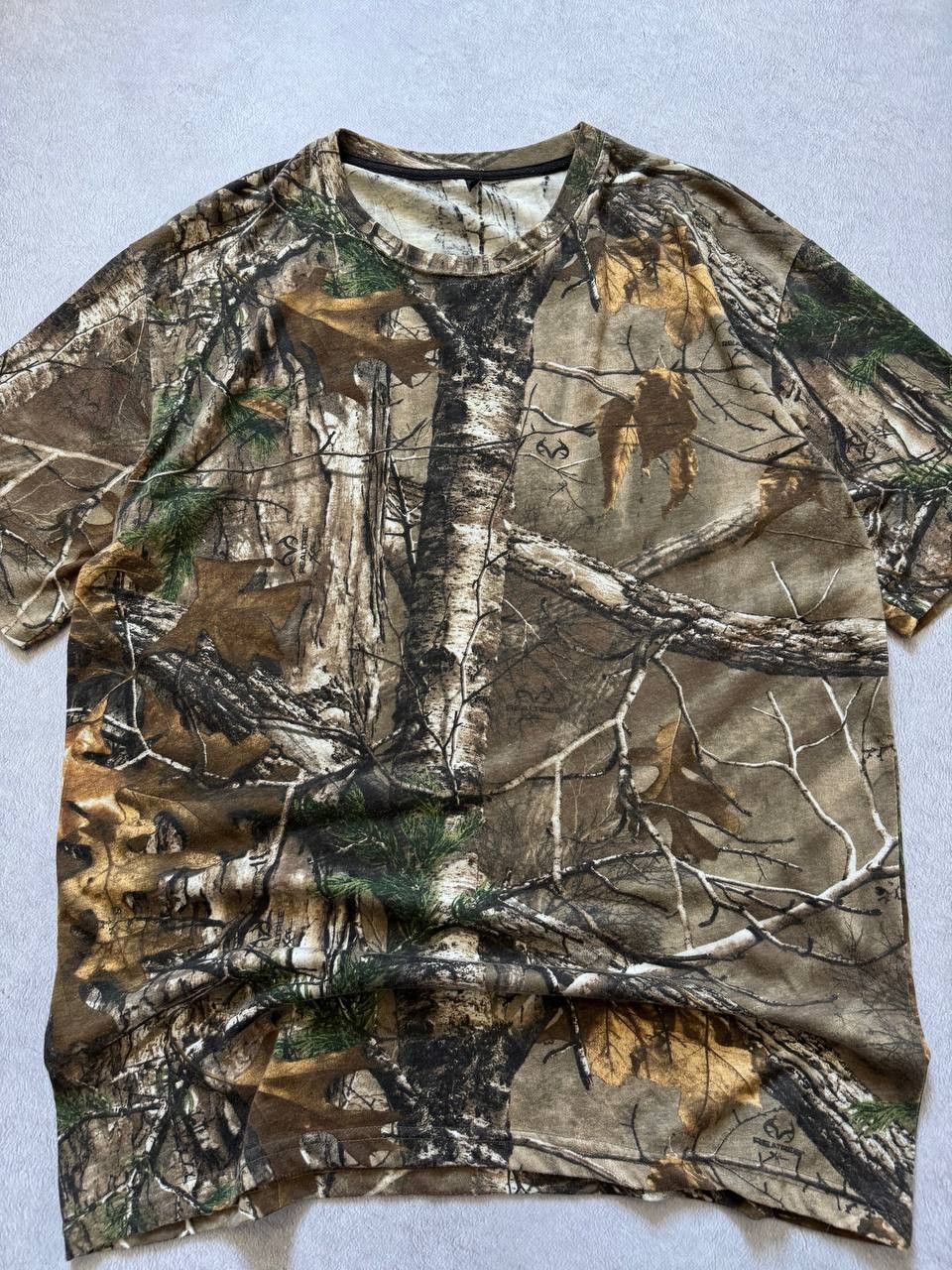 Realtree Vintage Y2K Real Tree Camouflage Mossy Oak T Shirt Size US L / EU 52-54 / 3 - 5 Thumbnail
