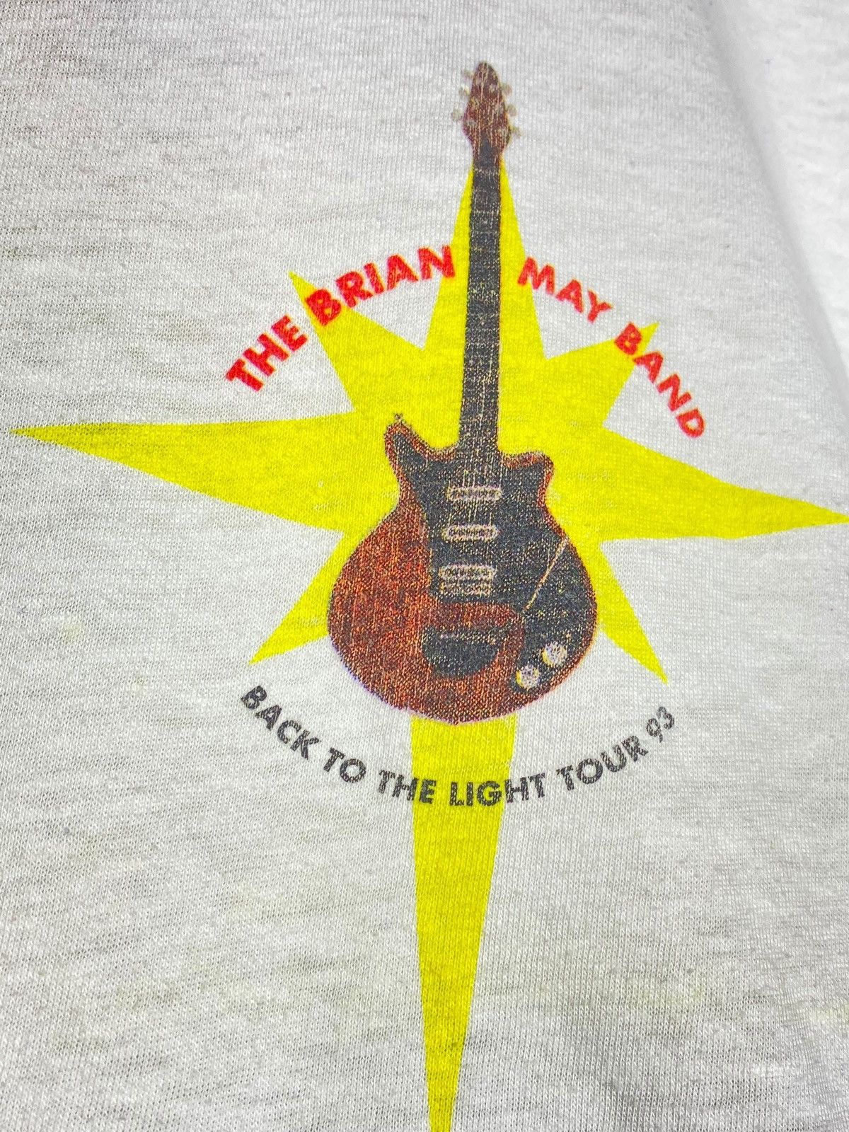 Band Tees Vintage Brian May Band Back To The Light 1993 Tour T-Shirt Size US L / EU 52-54 / 3 - 5 Thumbnail