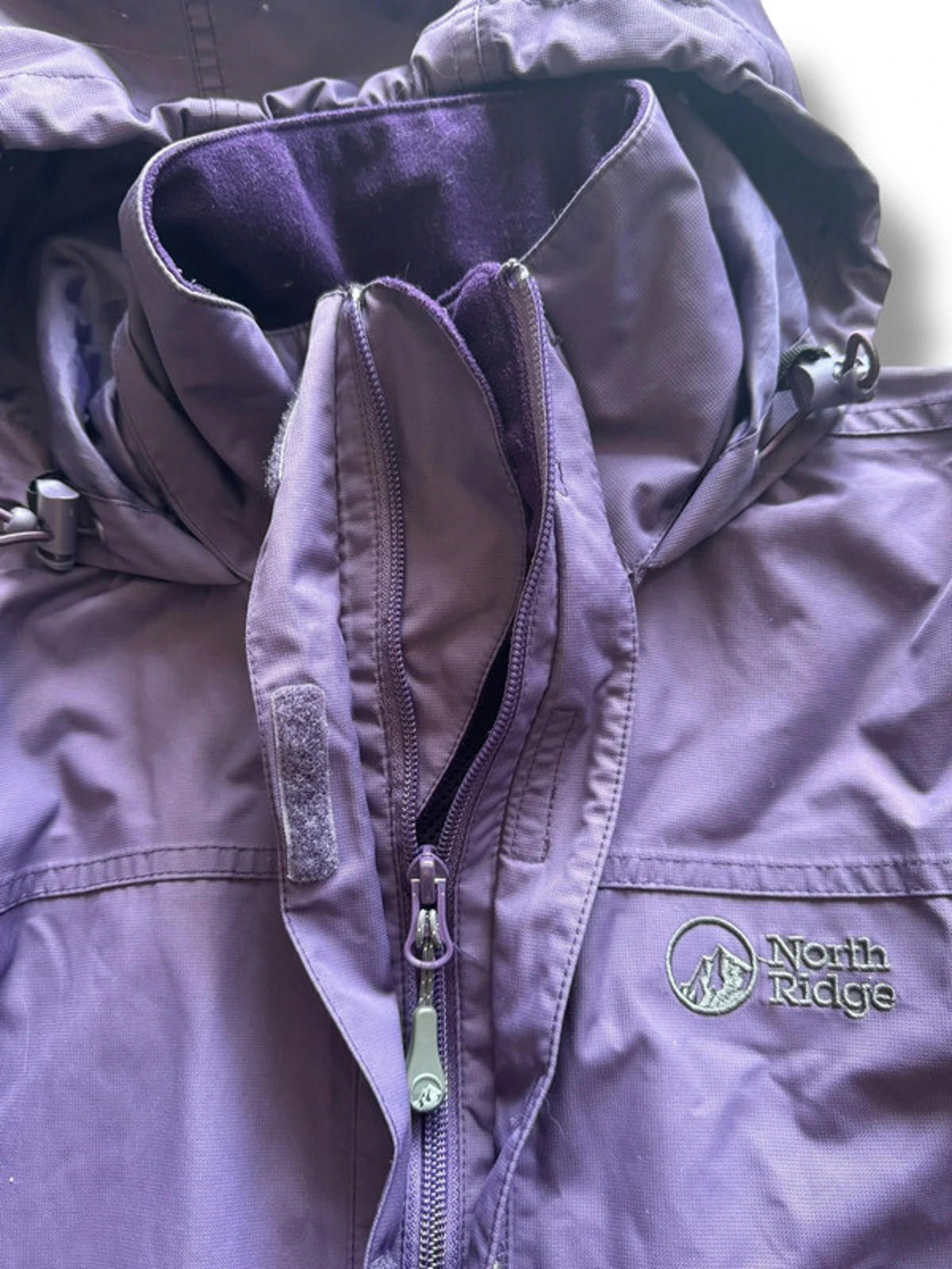 Designer Ladies North Ridge Jacket – Purple – Size 8 – Lightweight Waterproof Size S / US 4 / IT 40 - 4 Thumbnail