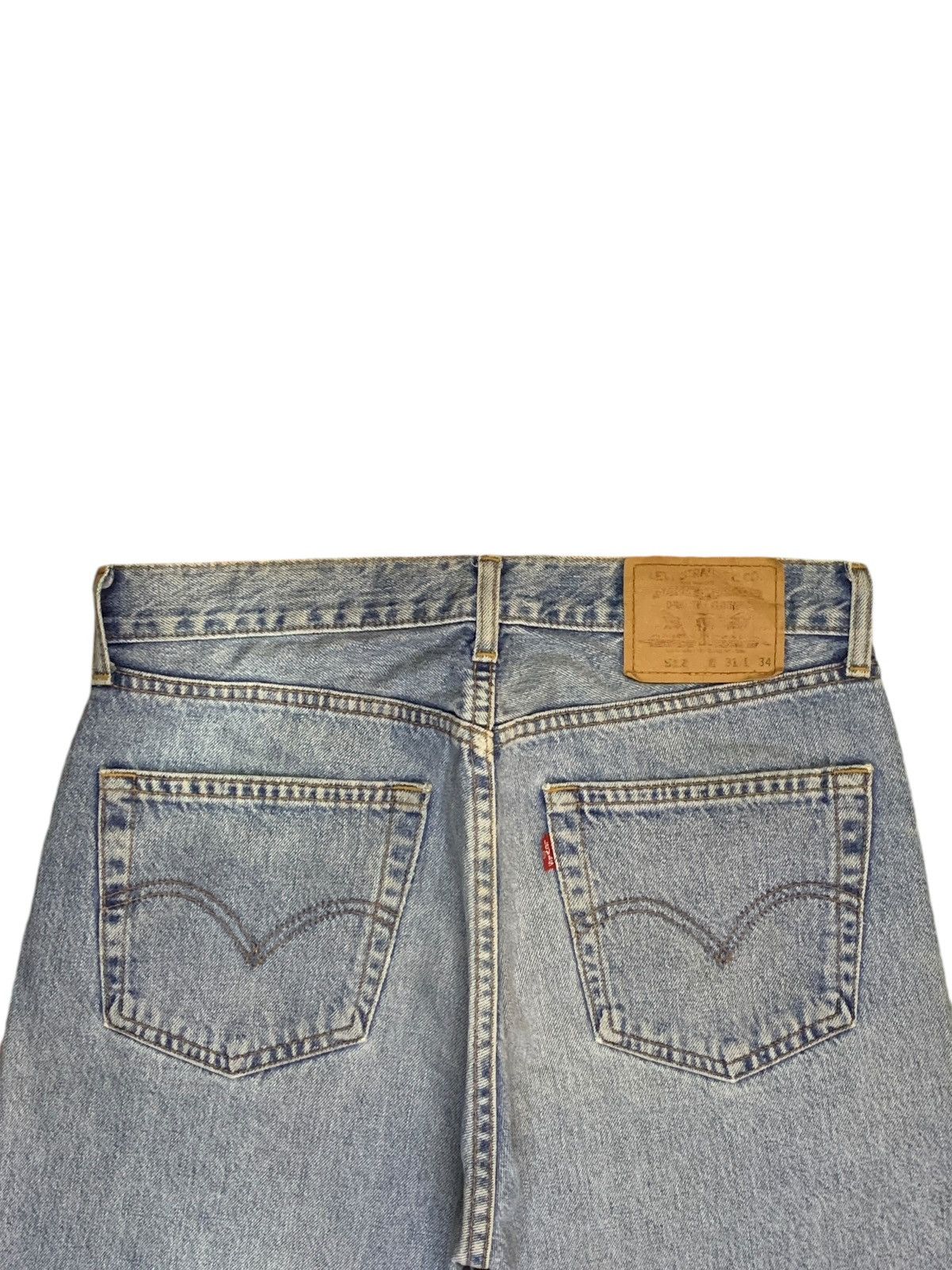 Levi's SALES🔥Vintage 90s Levis 512 Distressed Jean Shorts Jorts Size US 31 - 10 Thumbnail