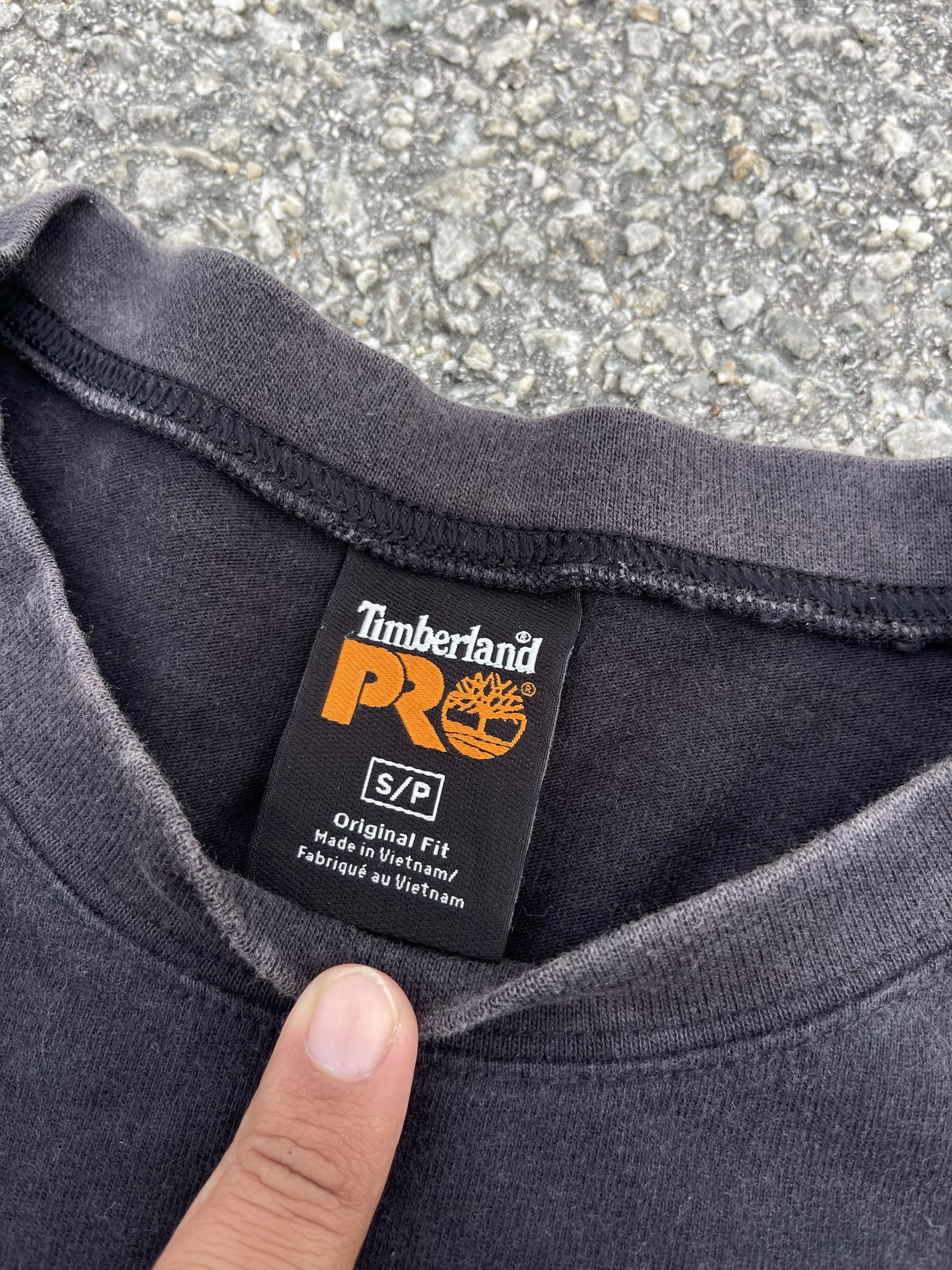 N.Hoolywood × Timberland Black Faded of the day Oversized T Shirt size S/L Size US S / EU 44-46 / 1 - 7 Thumbnail
