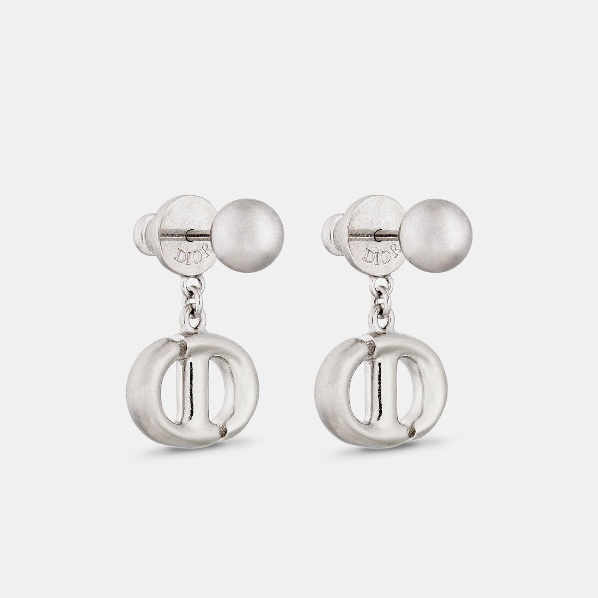 Dior o1bcso1str0126 Size:OS/Cd Navy Earrings in Silver Size ONE SIZE - 3 Thumbnail
