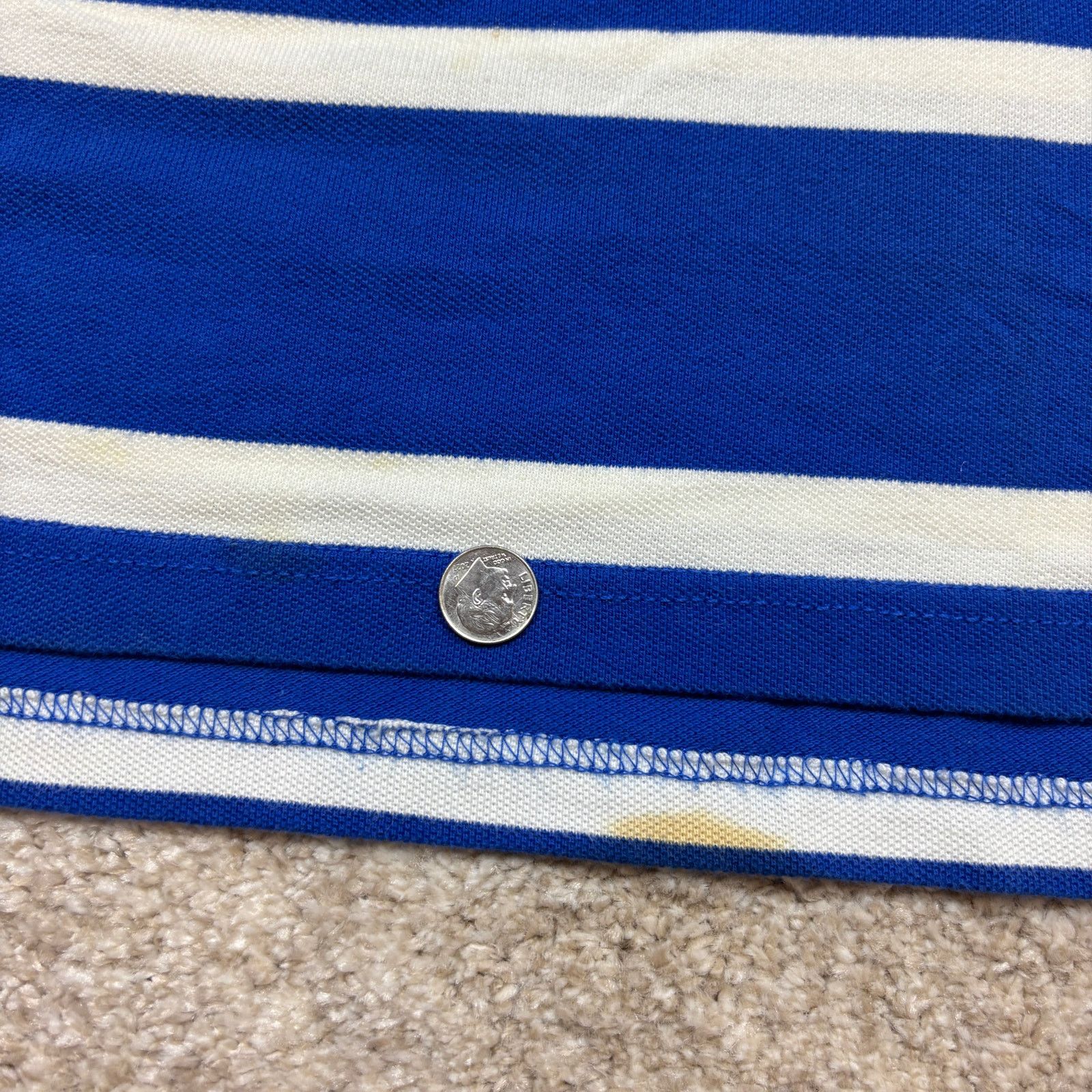 Polo Ralph Lauren VTG Polo Ralph Lauren Striped Polo Shirt Men's XL Old Money Size US XL / EU 56 / 4 - 8 Thumbnail