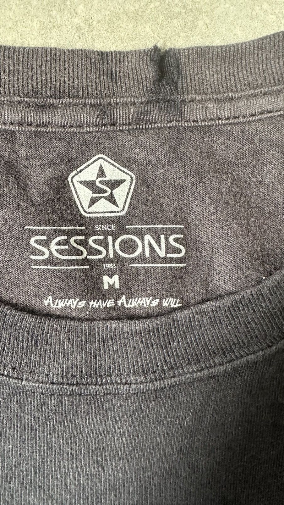 Sessions VINTAGE SESSIONS SKATEBOARD TEE Size US M / EU 48-50 / 2 - 4 Thumbnail
