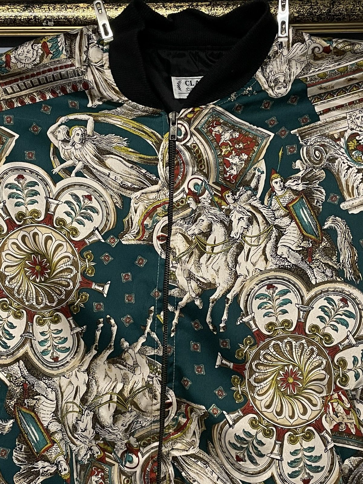 Vintage Rare 80s Vintage Designer Classic Greco-Roman Art Luxury Size US XL / EU 56 / 4 - 5 Thumbnail