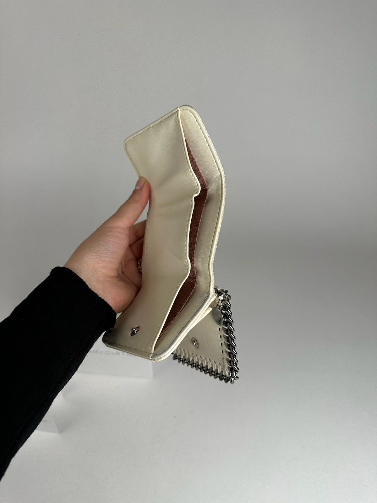 Stella McCartney Vintage Stella McCartney Vegan Leather Wallet Gray Size ONE SIZE - 7 Thumbnail