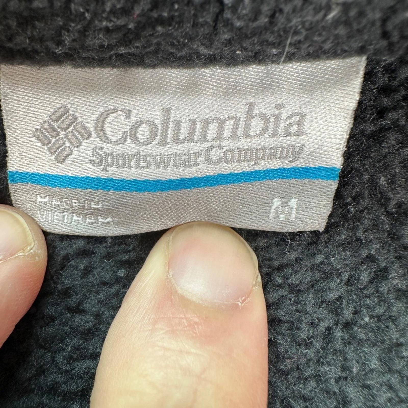 Columbia Columbia Sportswear Full Zip Fleece Jacket Women's M Black Size M / US 6-8 / IT 42-44 - 5 Thumbnail