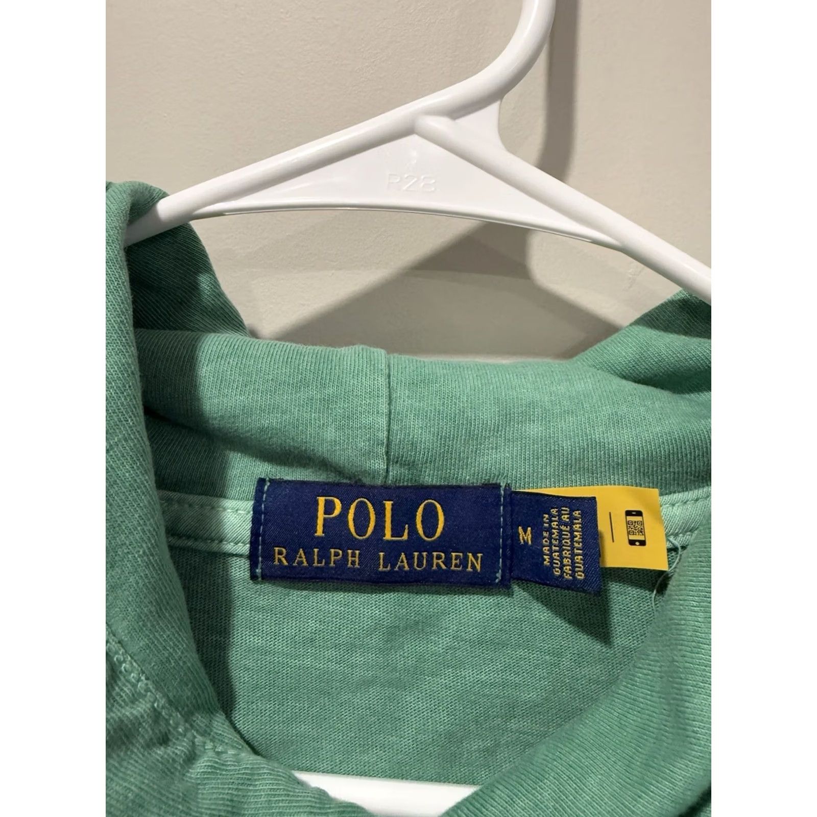 Polo Ralph Lauren VINTAGE Polo Ralph Lauren Hoodie Pullover Green M Logo 80s 90s Mens Size US M / EU 48-50 / 2 - 3 Thumbnail