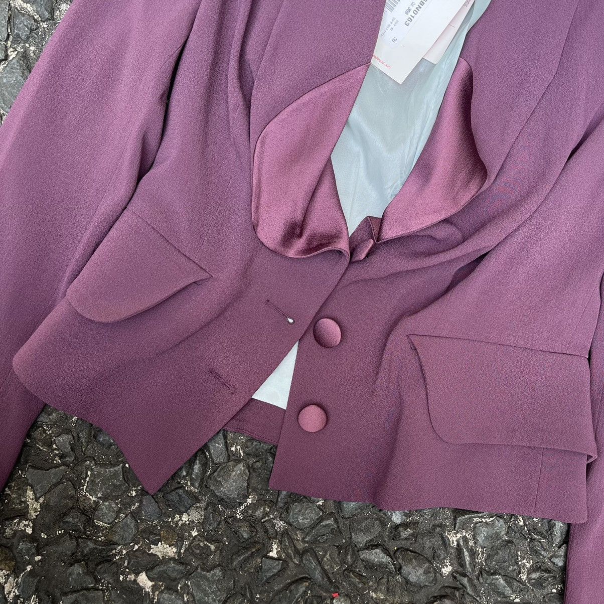 Vivienne Westwood Vivienne Westwood Red Label 2013 Draped Satin-Lapel Jacket Size S / US 4 / IT 40 - 12 Thumbnail