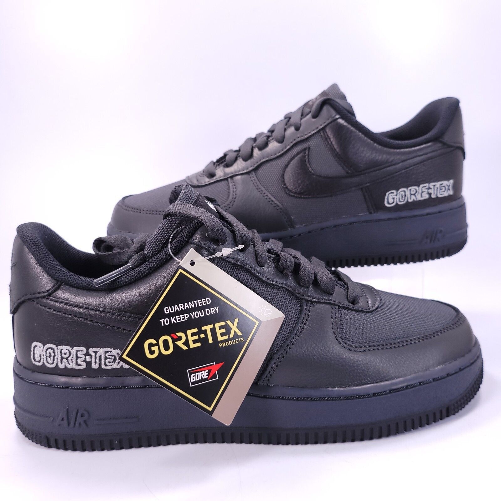 Nike Nike Air Force 1 GTX Shoe Mens Size 7 CT2858-001 Black Size US 7 / EU 40 - 6 Thumbnail