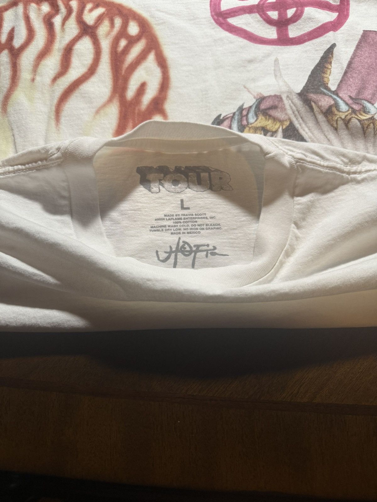 Travis Scott TRAVIS SCOTT EXCLUSIVE UTOPIA METLIFE TEE Size US L / EU 52-54 / 3 - 4 Thumbnail