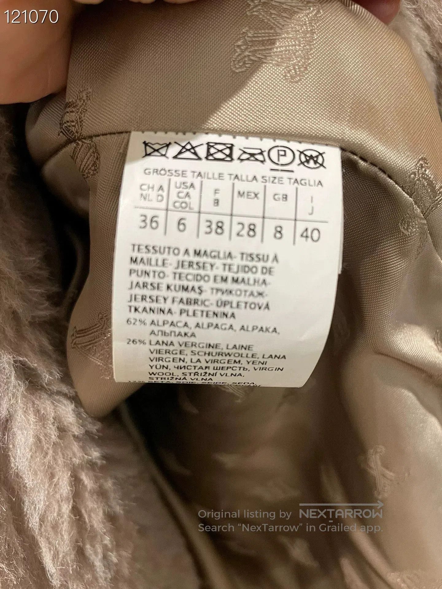 Max Mara Maxmara Short Teddy Coat Caserta. Size S / US 4 / IT 40 - 5 Thumbnail