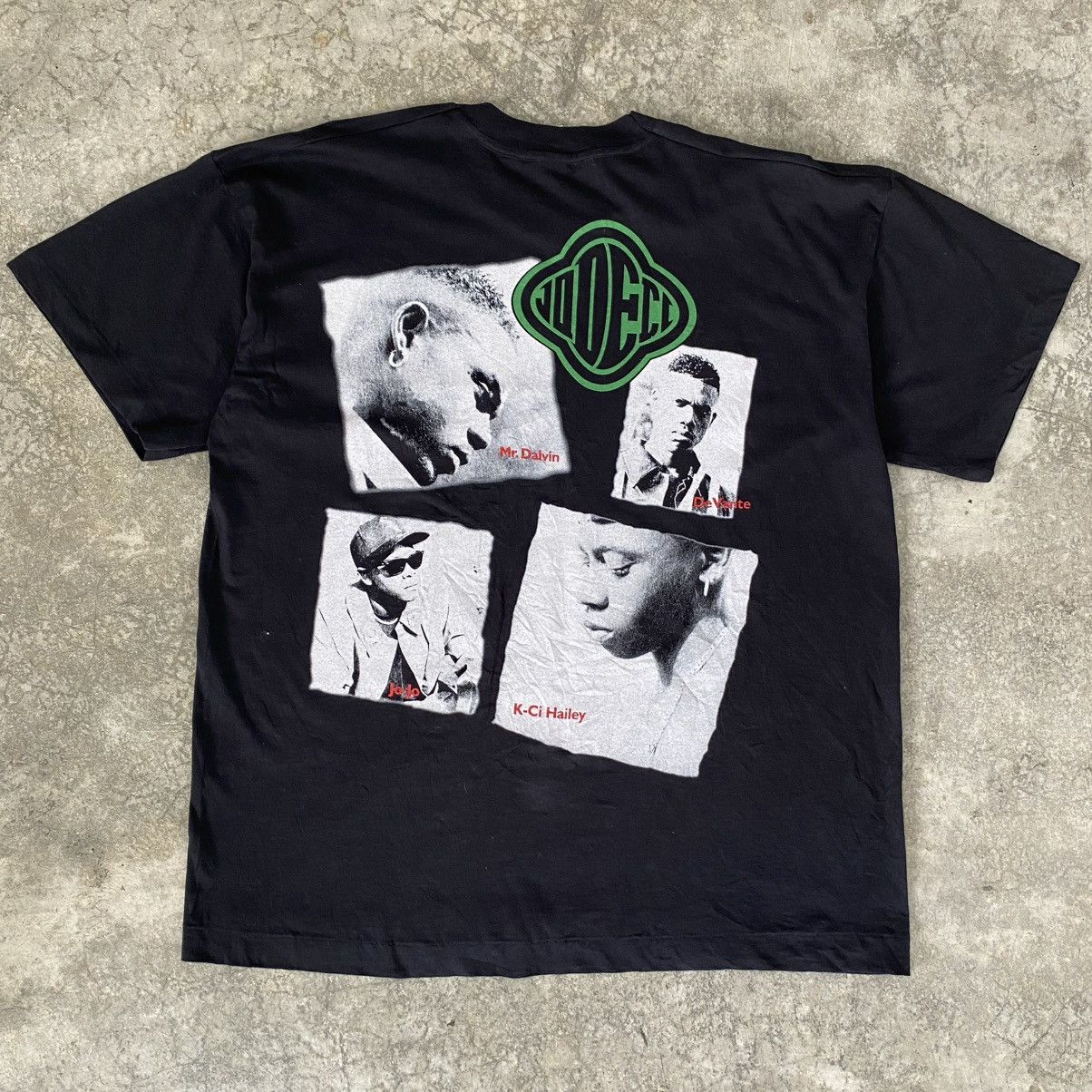 Rap Tees Rare! Vintage 1994 Jodeci “Diary of A Mad Band” Rap Tee Size US XL / EU 56 / 4 - 6 Thumbnail