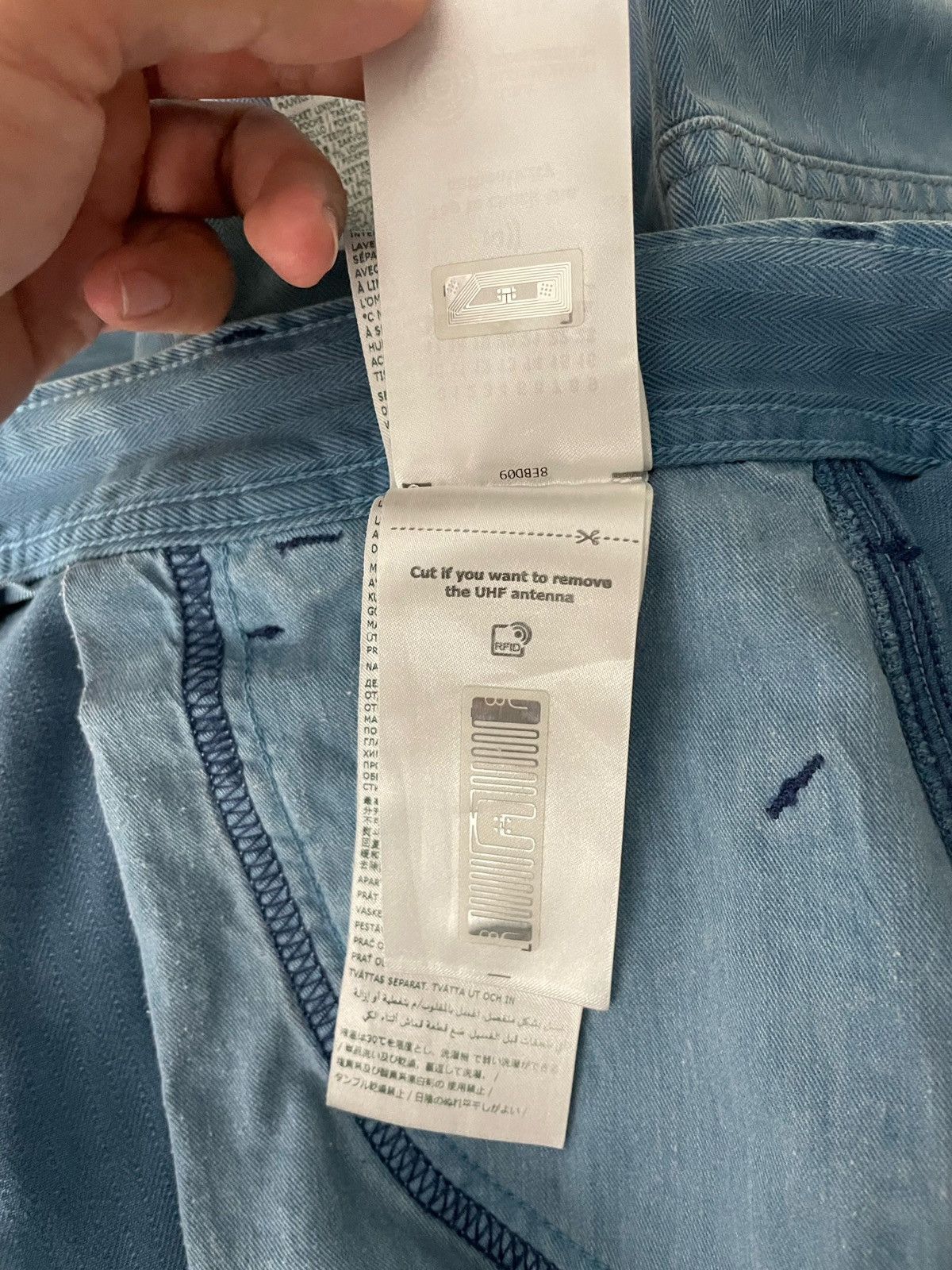 Maison Margiela Maison Margiela Washed Distressed Pants Size US 30 / EU 46 - 17 Thumbnail