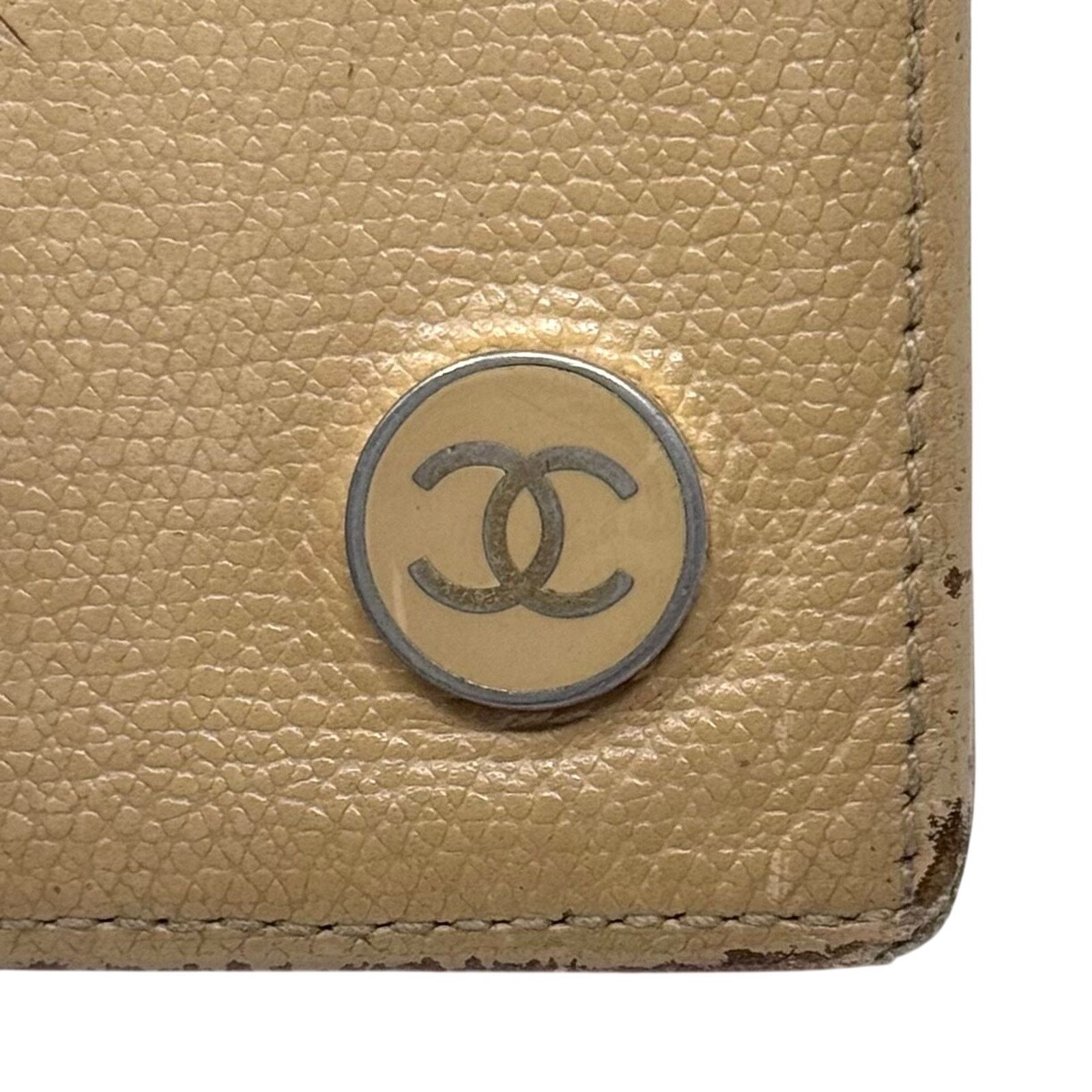 Chanel Chanel Beige Bifold Wallet Size ONE SIZE - 3 Thumbnail
