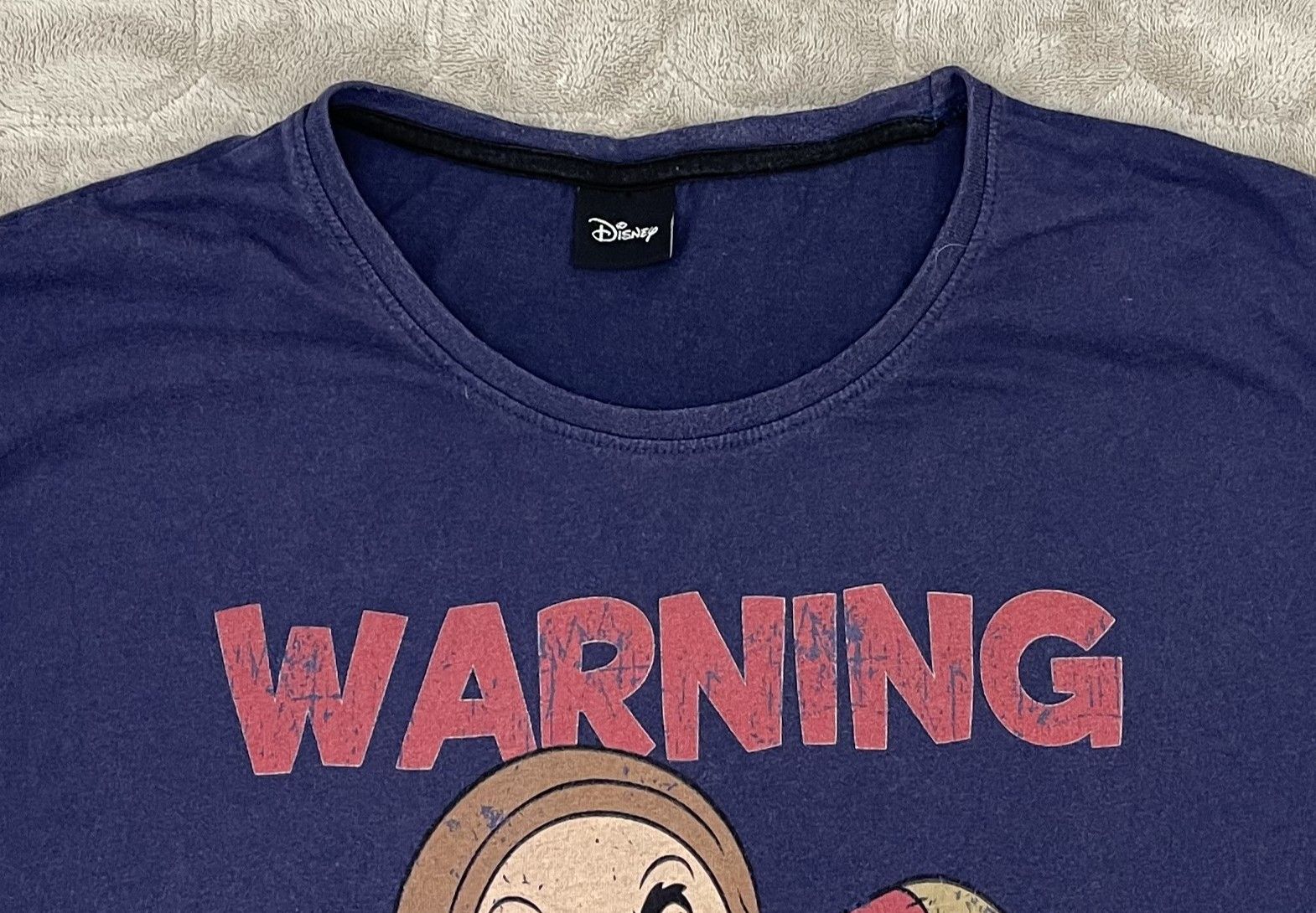 Disney × Vintage WARNING GRUMPY OLD MAN Vintage Humor T-Shirts Size US XXL / EU 58 / 5 - 4 Thumbnail