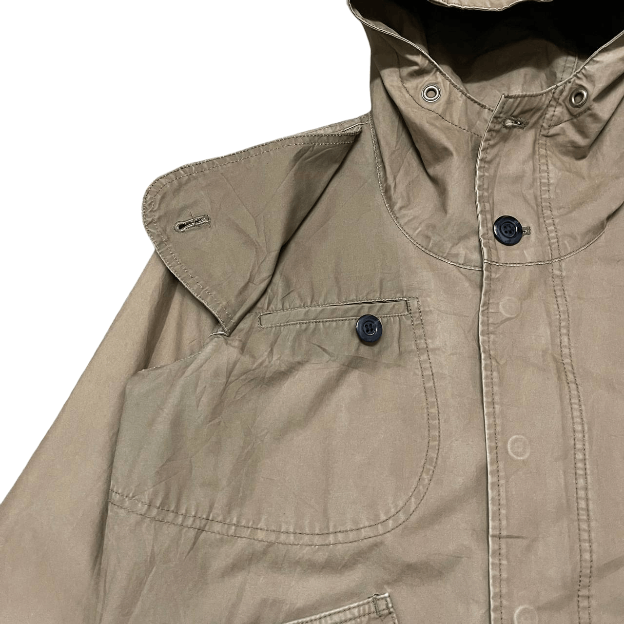 Japanese Brand Vintage Quadro Hooded Jacket Size US M / EU 48-50 / 2 - 5 Thumbnail