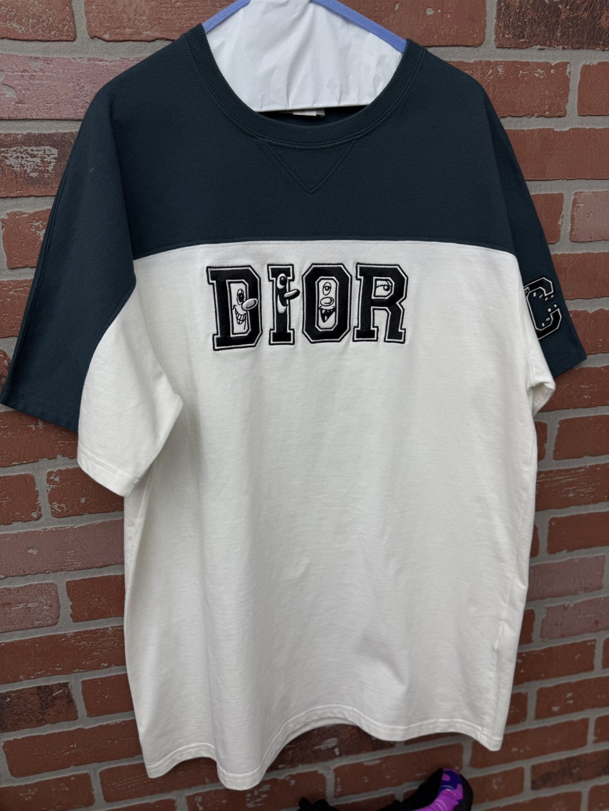 Dior Dior x Kenny Scharf Tee Shirt Men’s (XXL) Pre Owned 🧼 Size US XXL / EU 58 / 5 - 2 Thumbnail