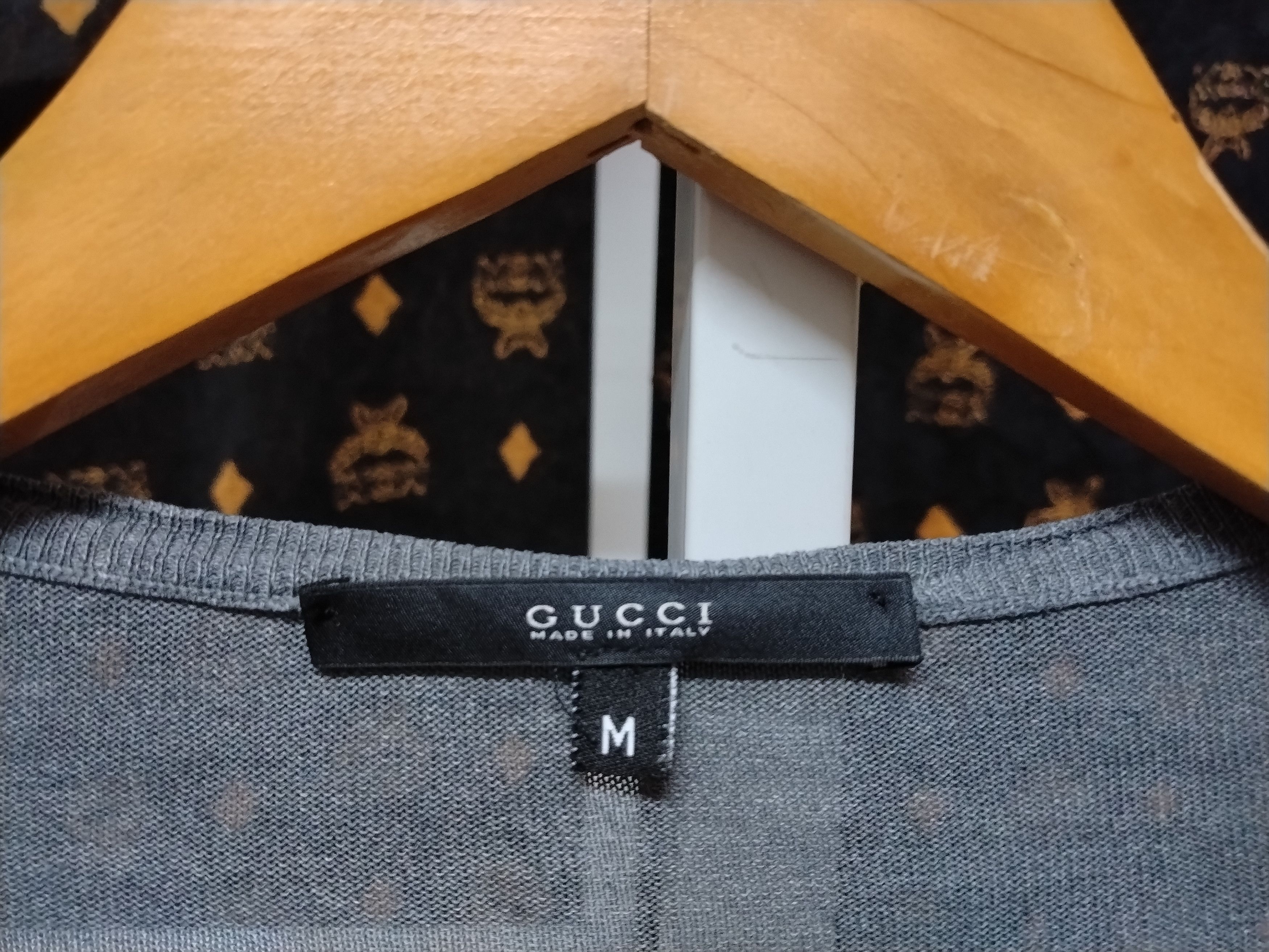 Gucci Thrashed Sun Faded Gucci Distressed Grunge Band Size US M / EU 48-50 / 2 - 3 Thumbnail
