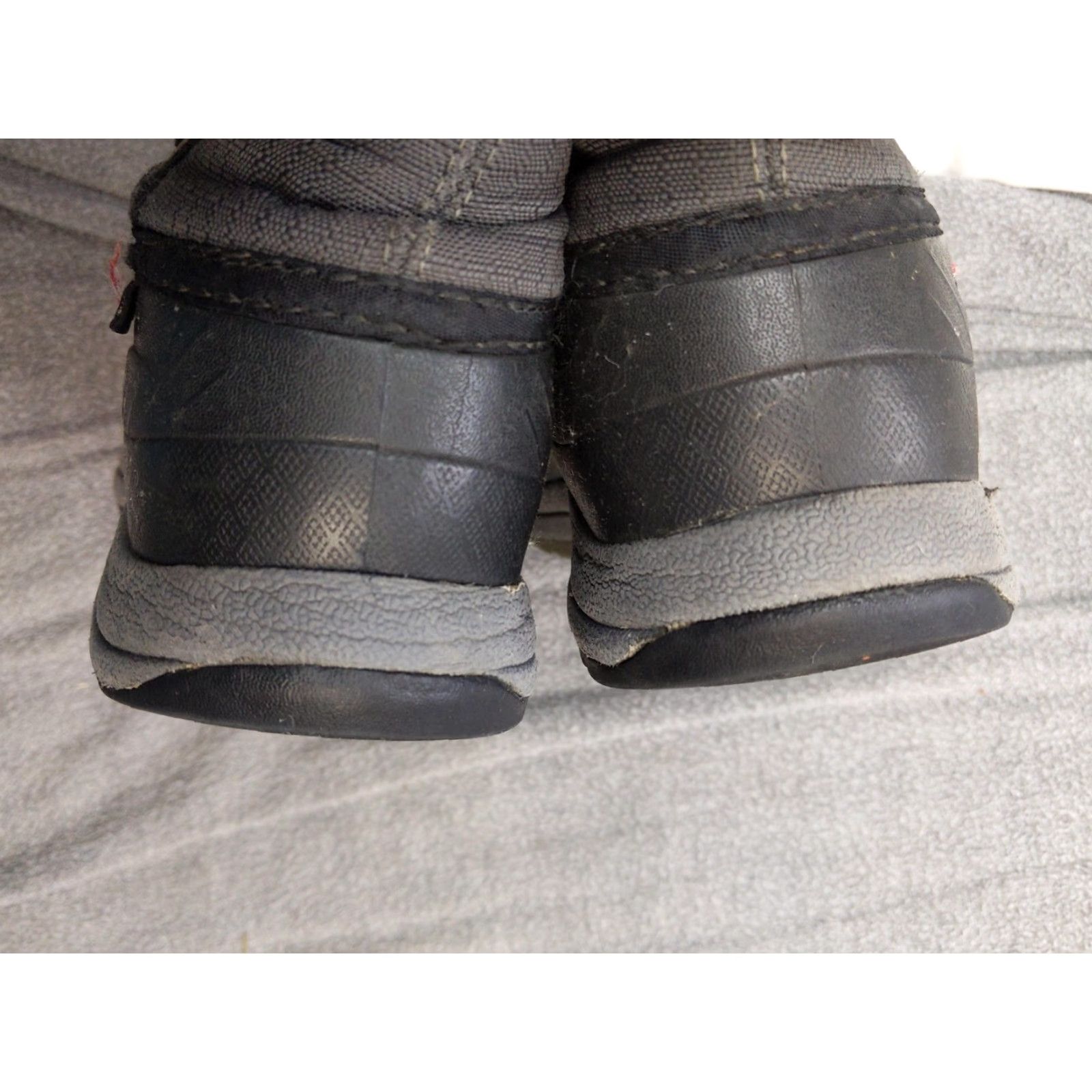 Vintage Baffin Snogoose Snow Boots Womens Mid-Calf Lace Up Gray Nylon Winter 7 UK5 EU37 Women's Boots 7 Size US 7 / IT 37 - 4 Thumbnail
